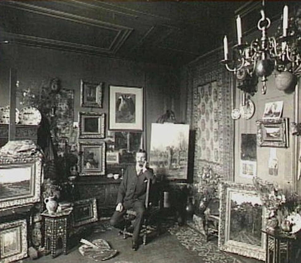 Porträt von Arnold Marc Gorter (1866–1933) – Gedenkseite