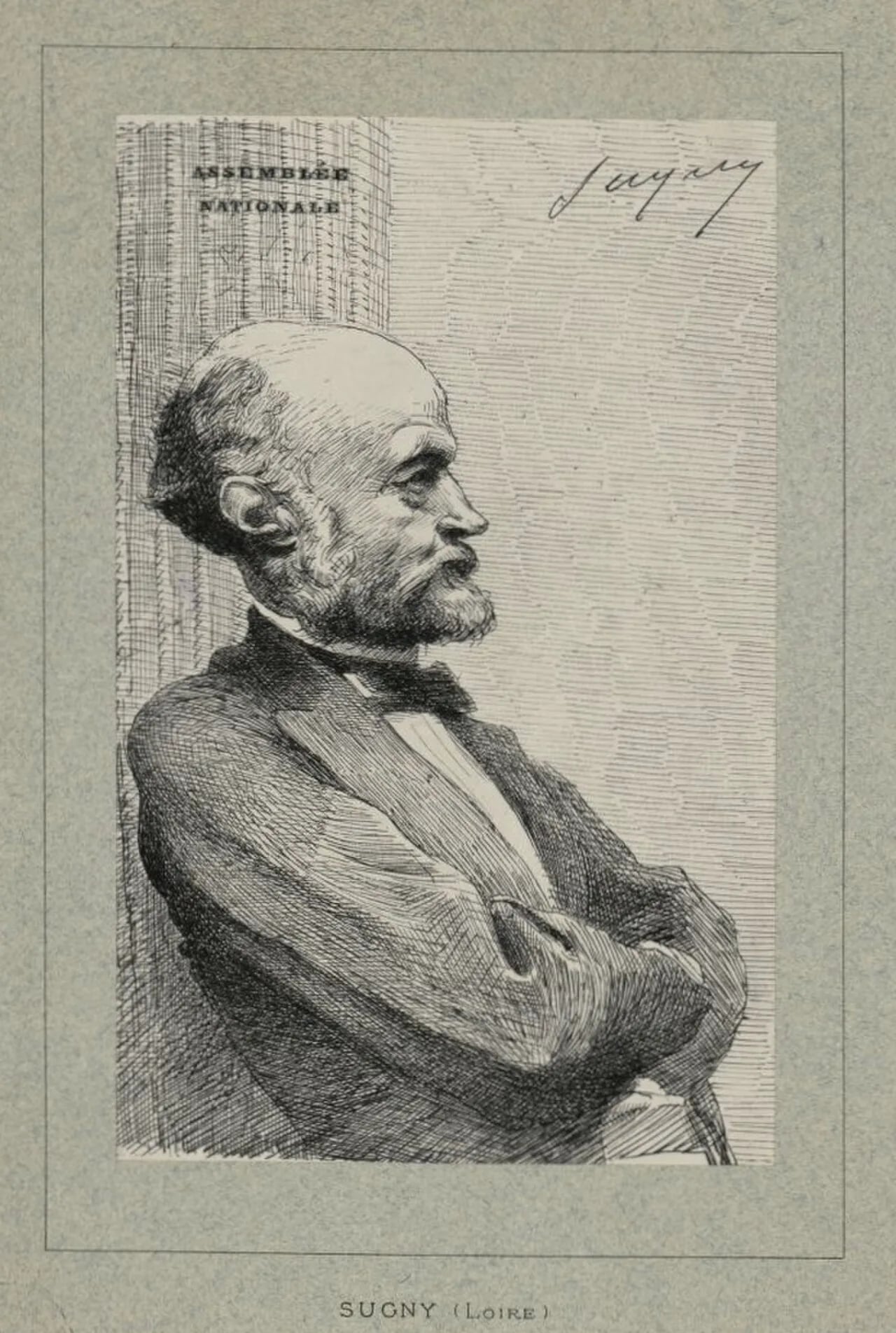 Portrait of Francisque-Joseph Ramey de Sugny (1825–1908) – memorial page