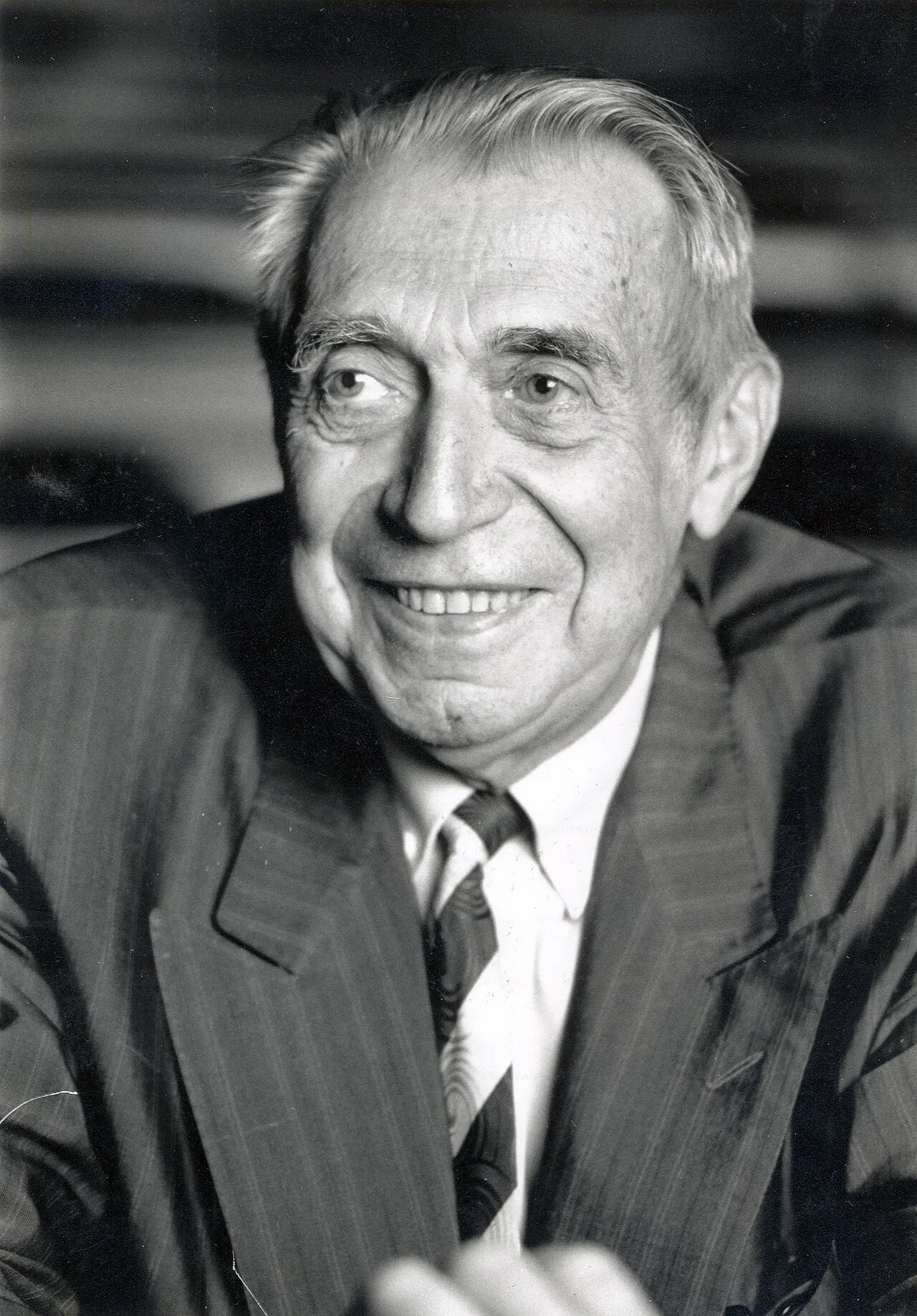 Porträt von Franck Sérusclat (1921–2006) – Gedenkseite