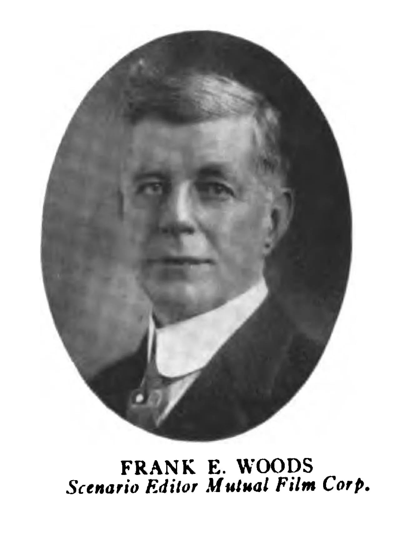 Porträt von Frank E. Woods (1860–1939) – Gedenkseite