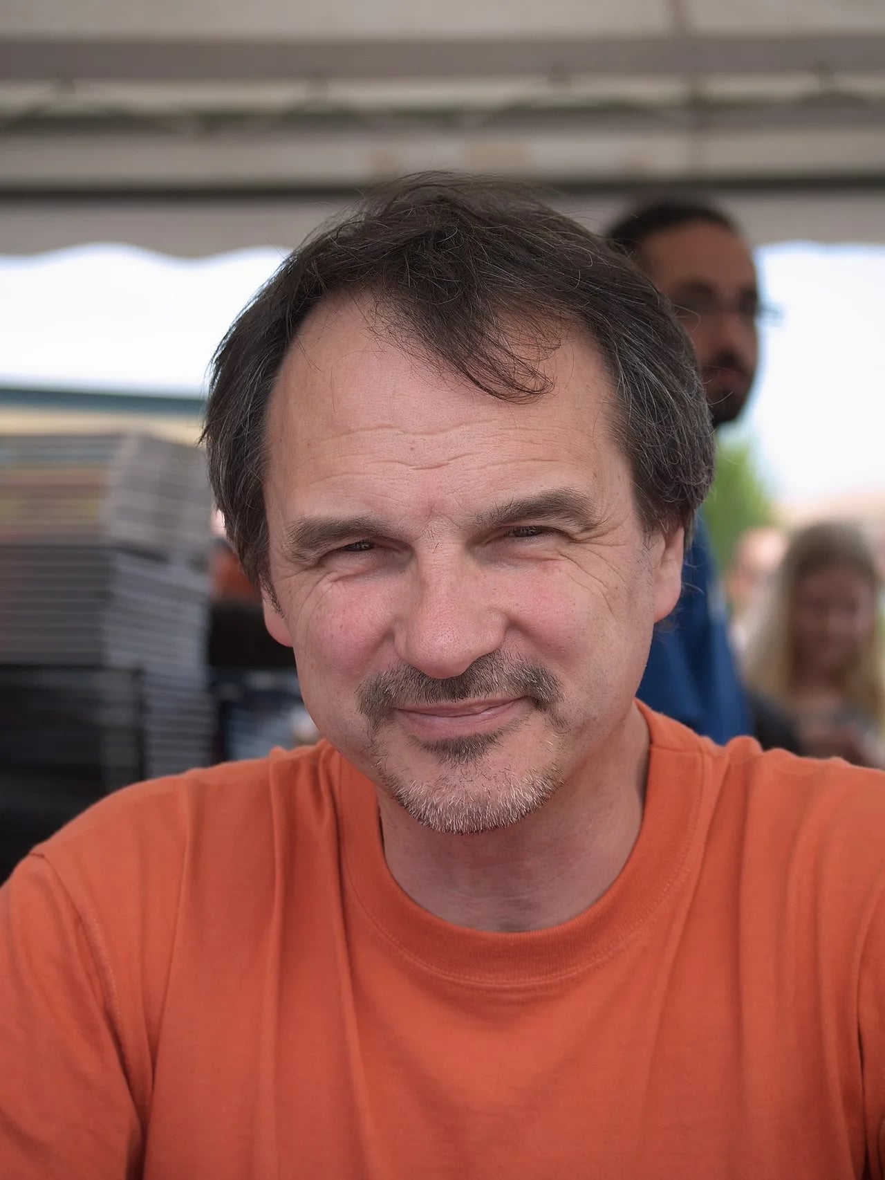 Portrait of Frank Giroud (1956–2018) – memorial page