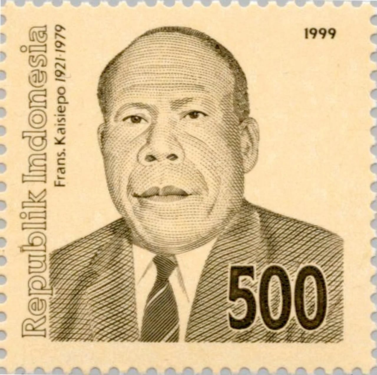 Porträt von Frans Kaisiepo (1921–1979) – Gedenkseite