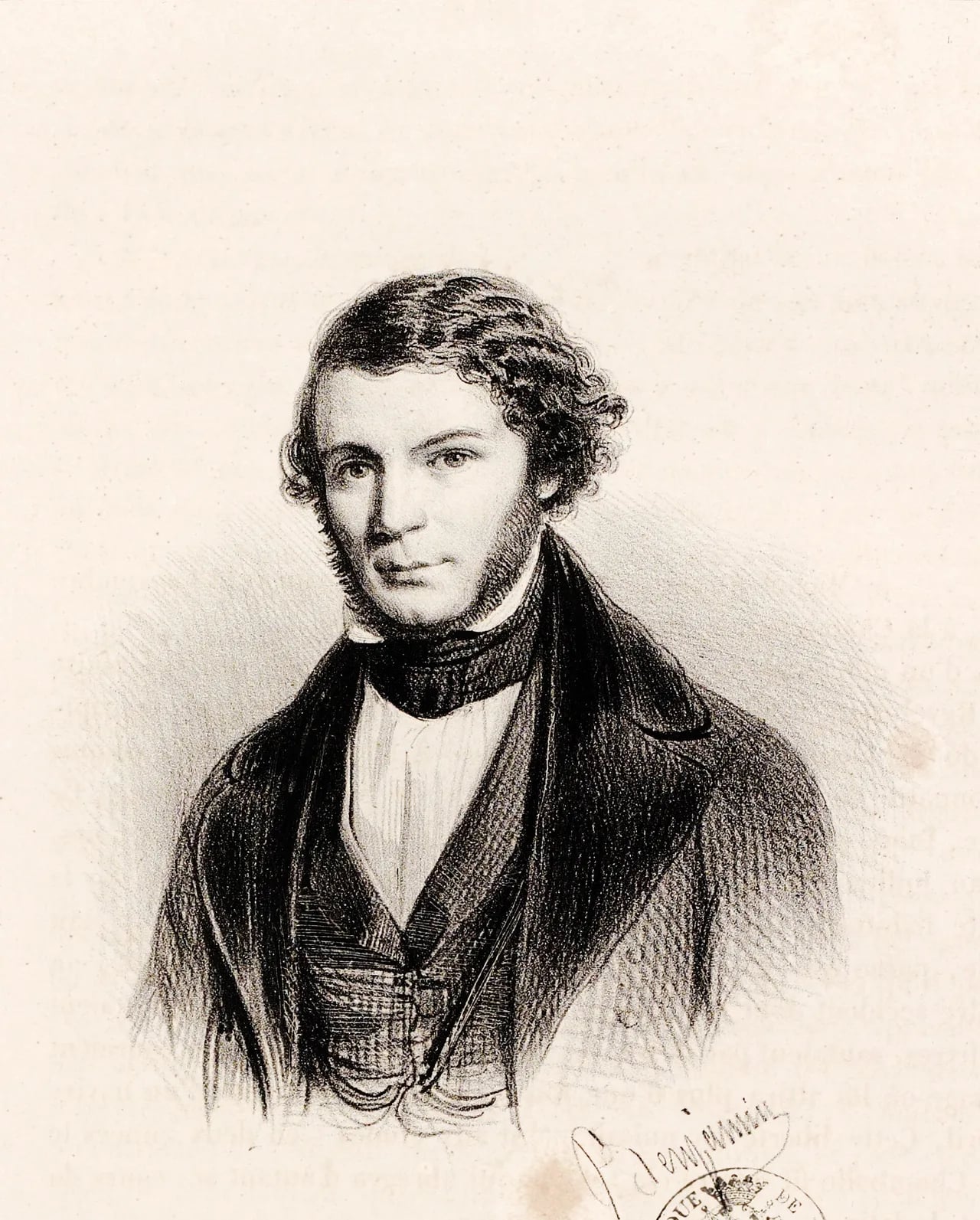 Porträt von François-Adolphe Chambolle (1802–1883) – Gedenkseite