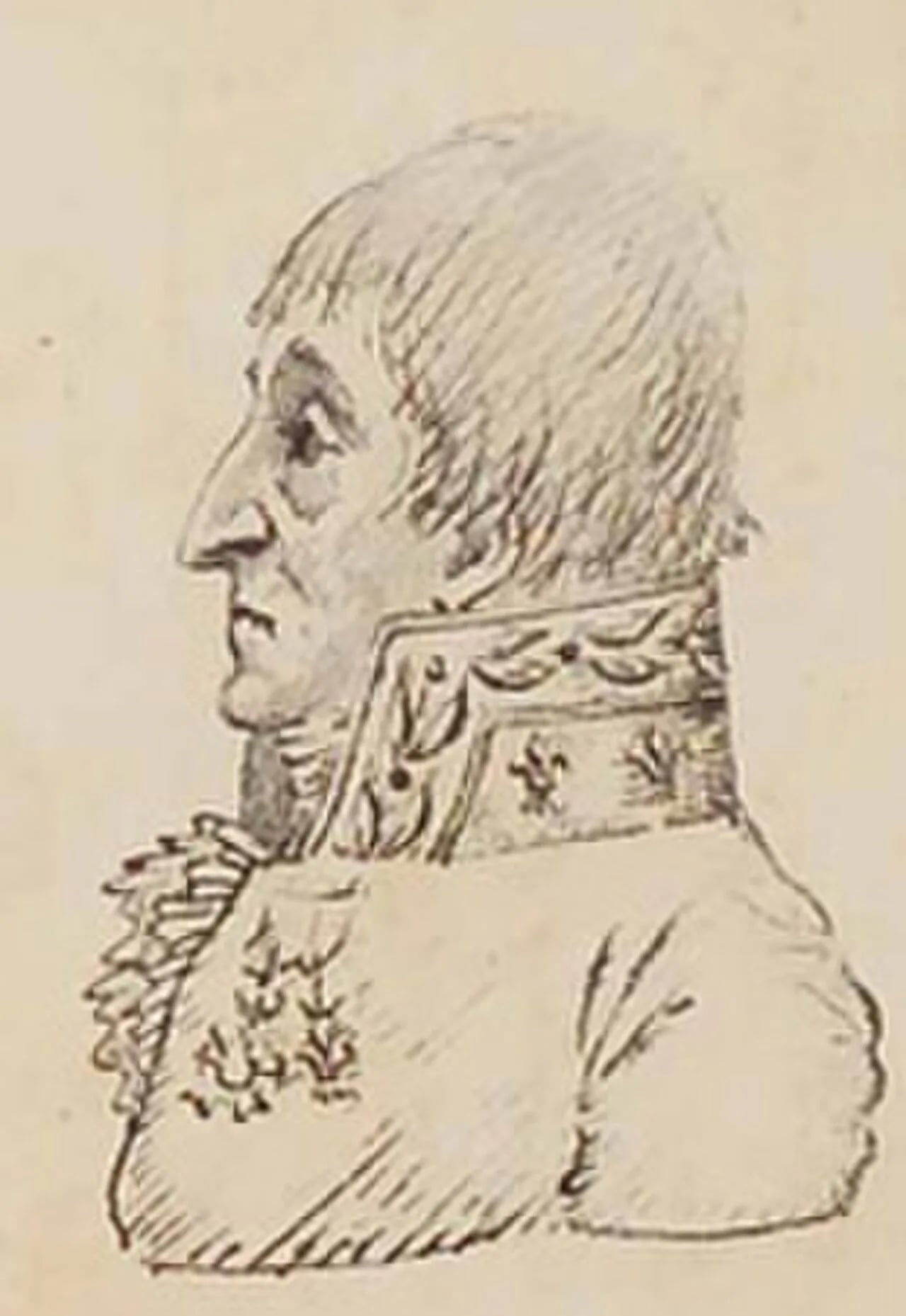 Porträt von François-Armand Cholet (1747–1826) – Gedenkseite