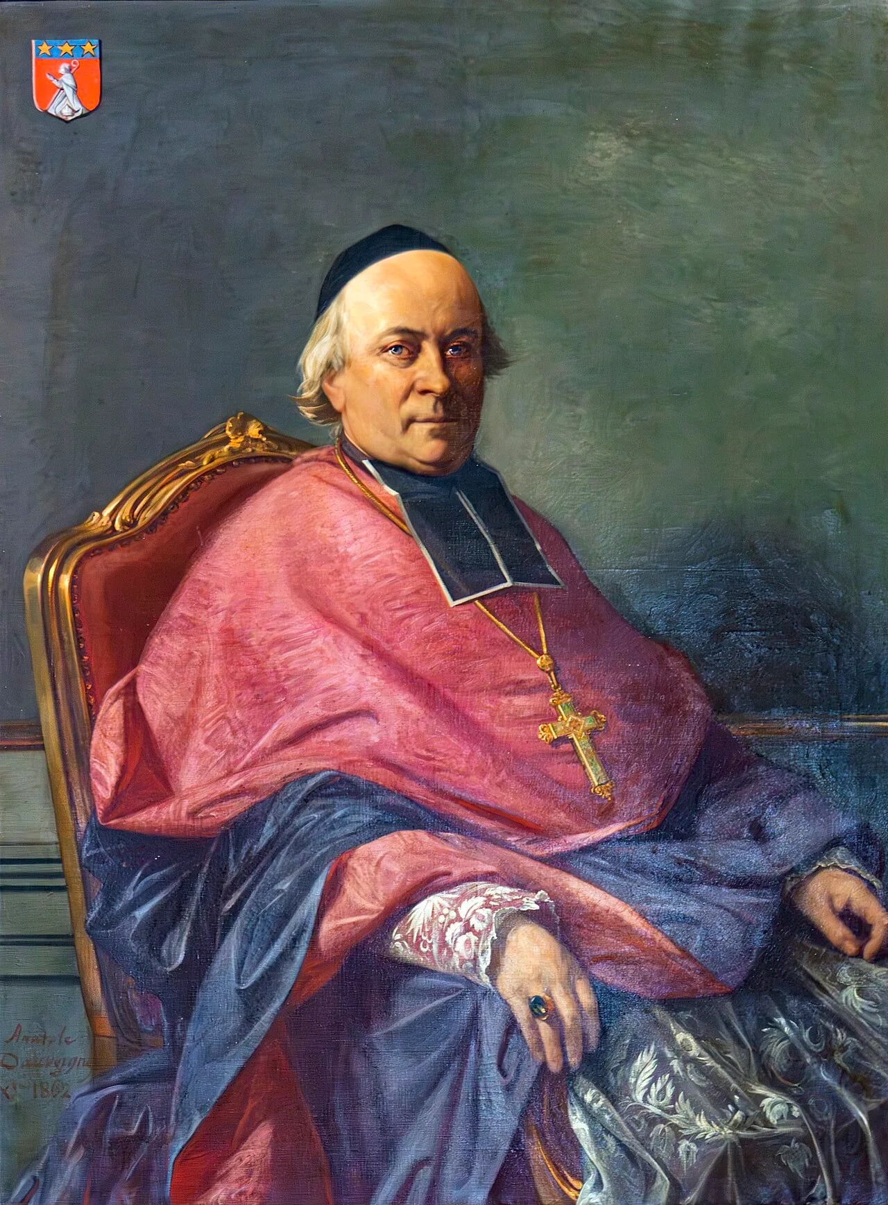 Portrait of François-Augustin Delamare (1800–1871) – memorial page
