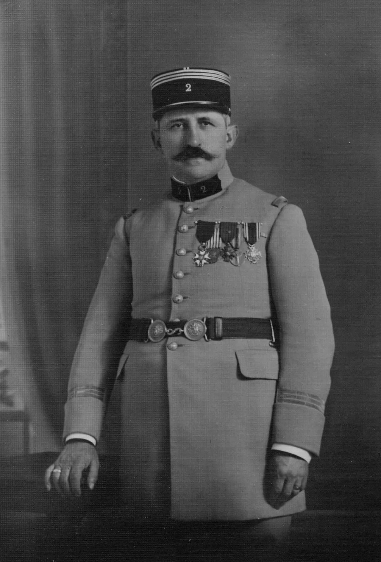 Porträt von François-Joseph Fulcrand (1875–1959) – Gedenkseite