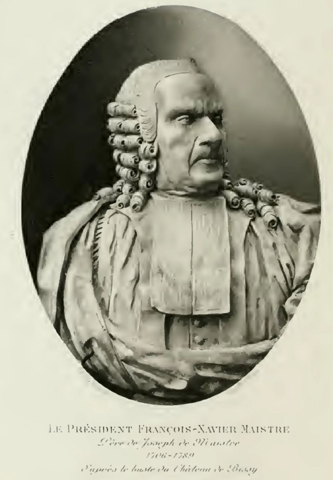 Portrait of François-Xavier Maistre (1705–1789) – memorial page