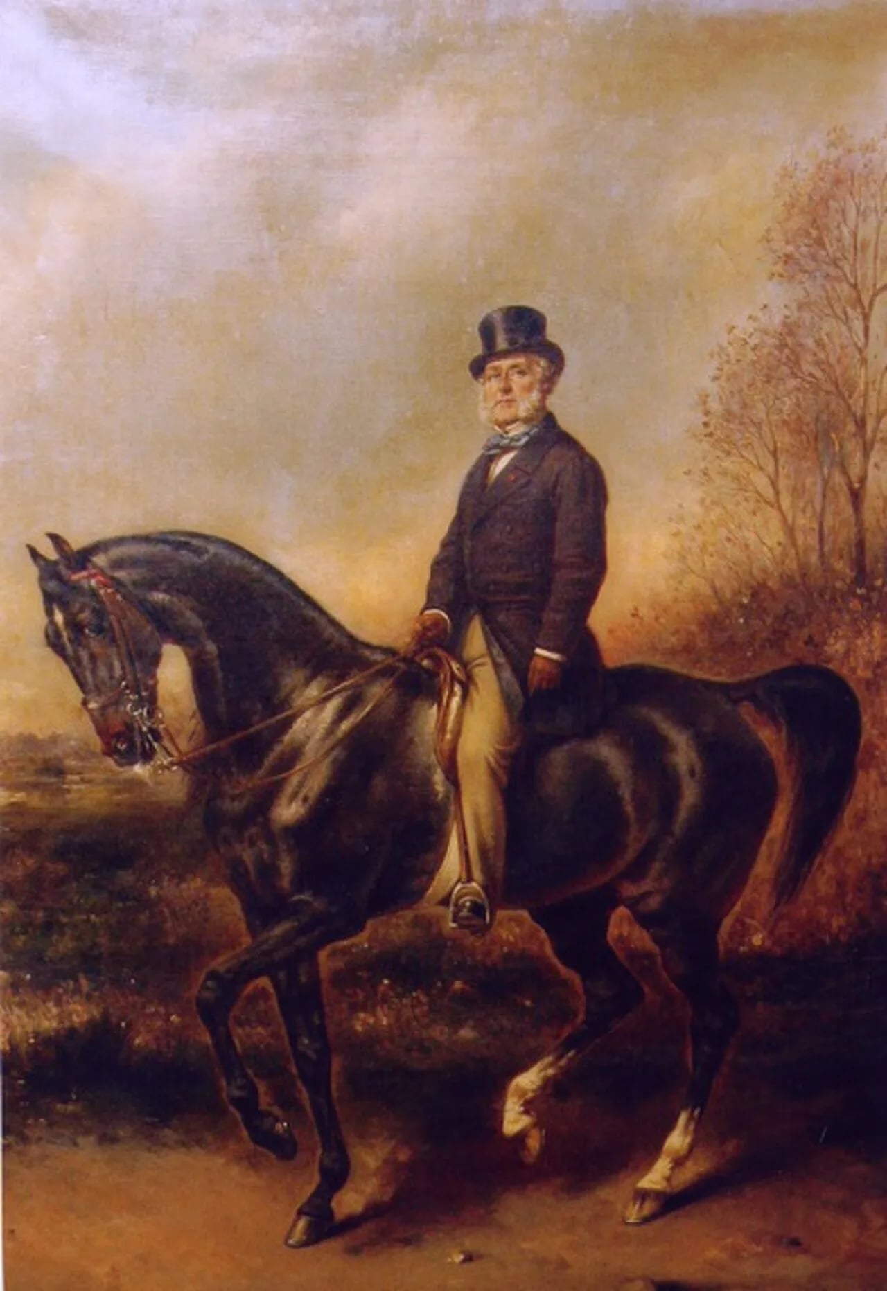 Portrait of François Adolphe Akermann (1809–1890) – memorial page