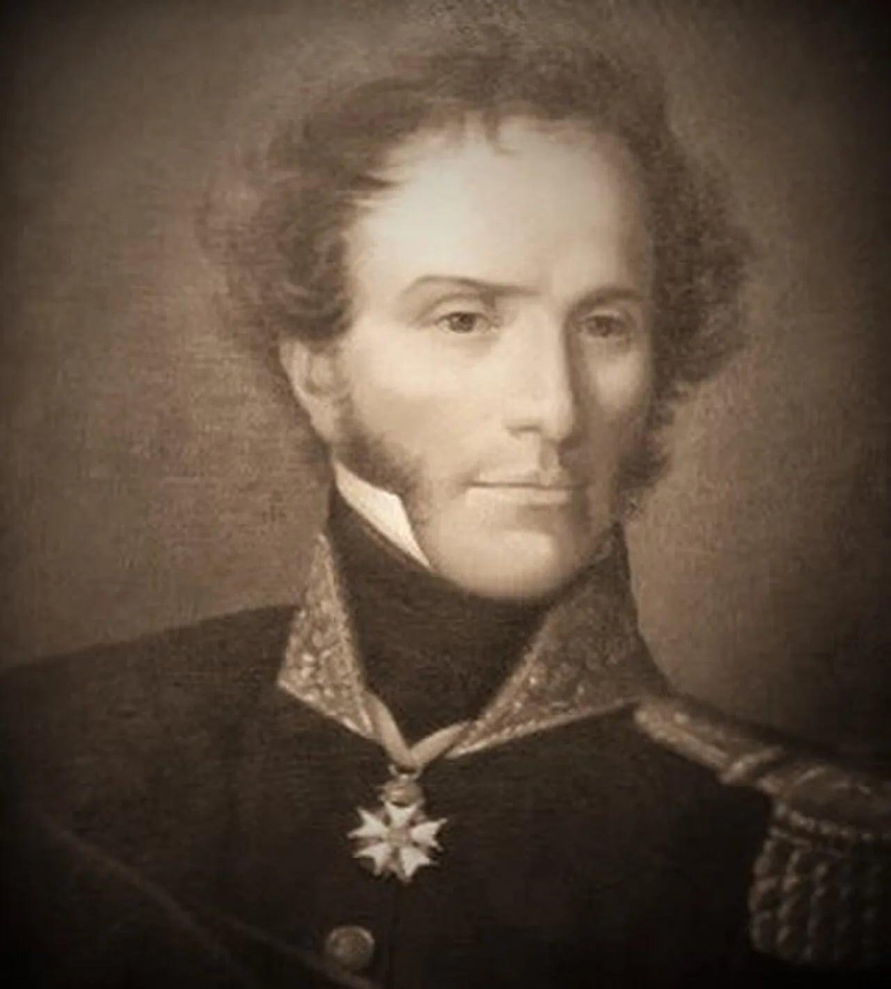 Porträt von François Antoine Teste (1775–1862) – Gedenkseite