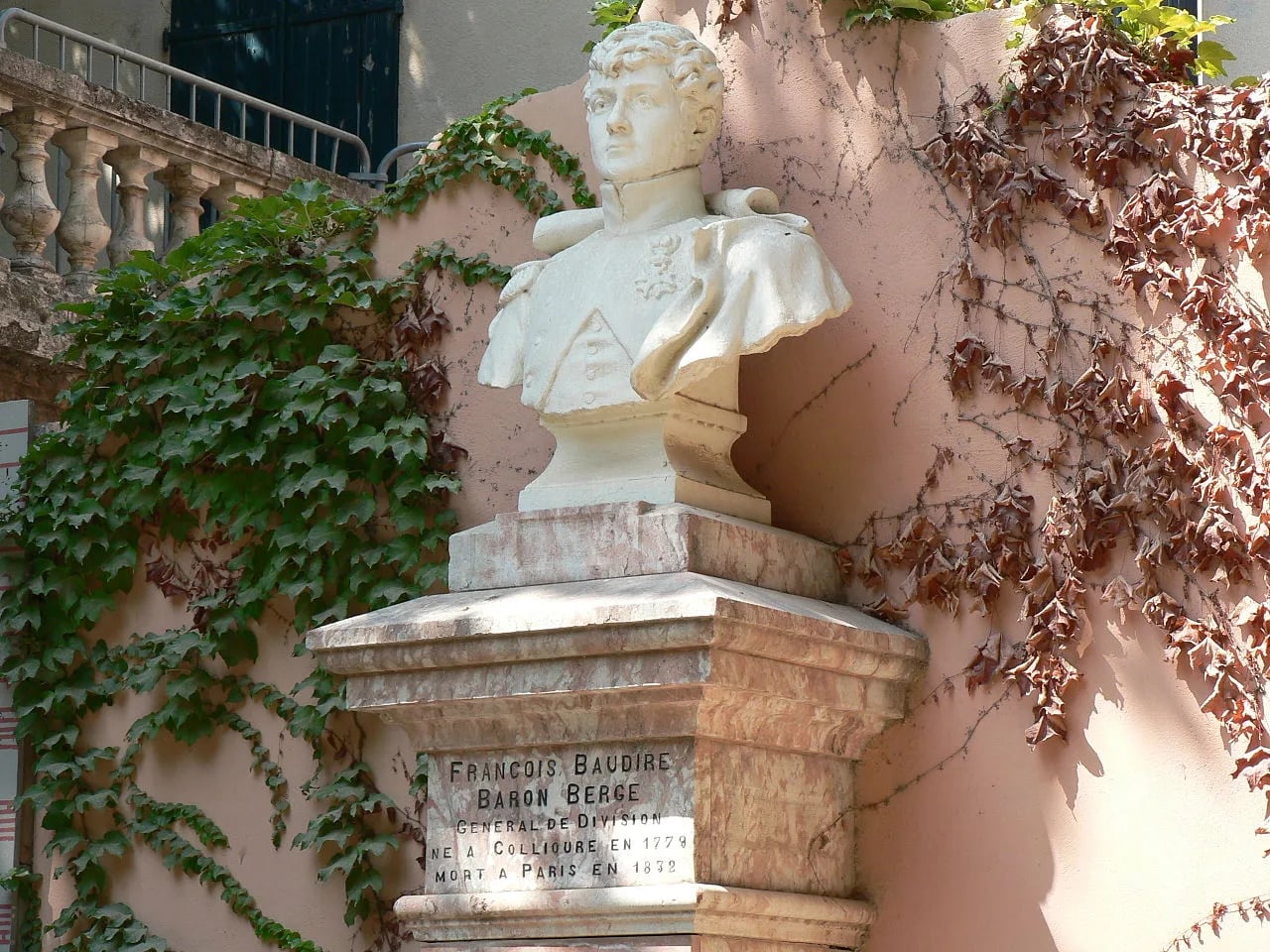 Portrait of François Berge (1779–1832) – memorial page