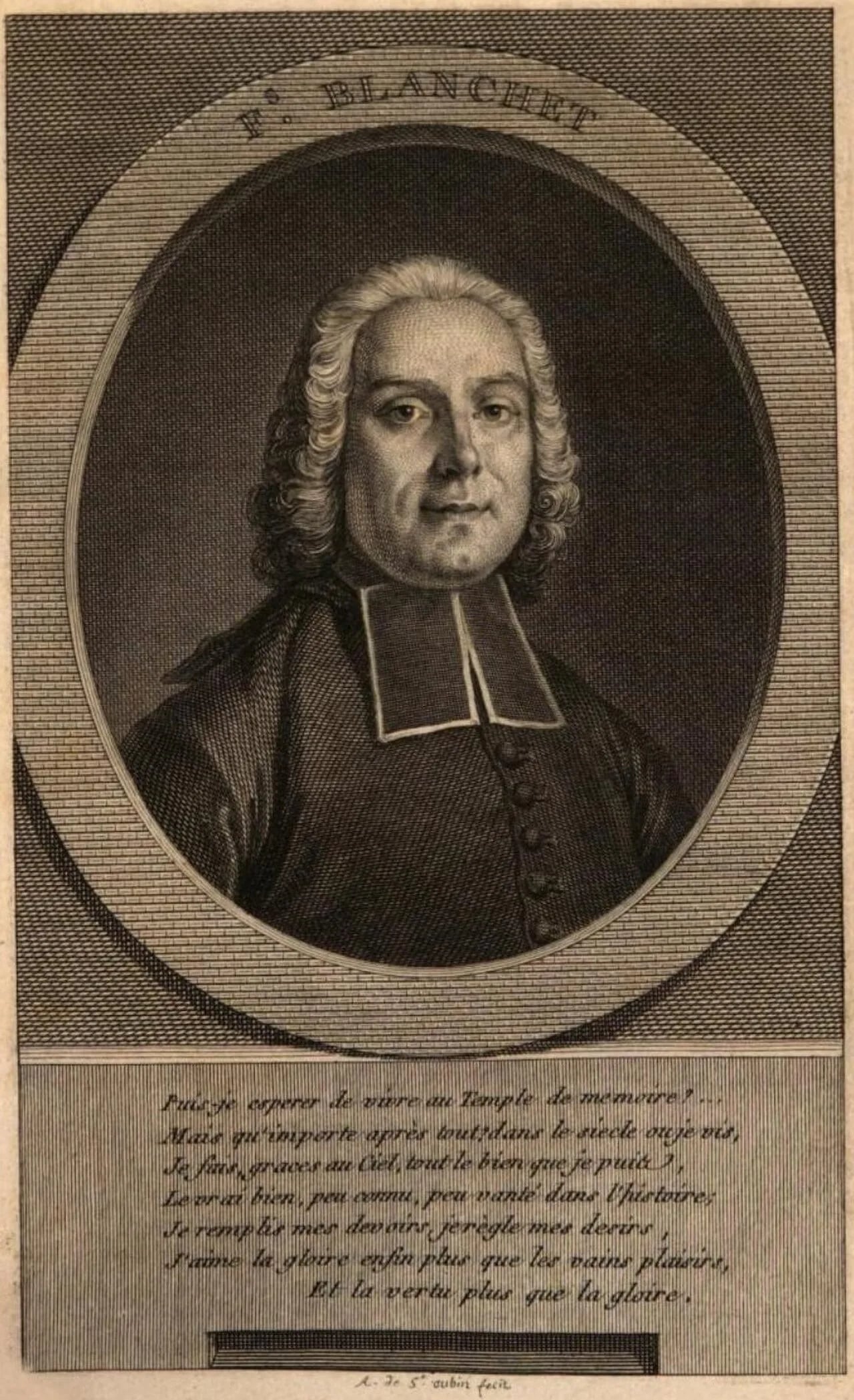 Porträt von François Blanchet (1707–1784) – Gedenkseite