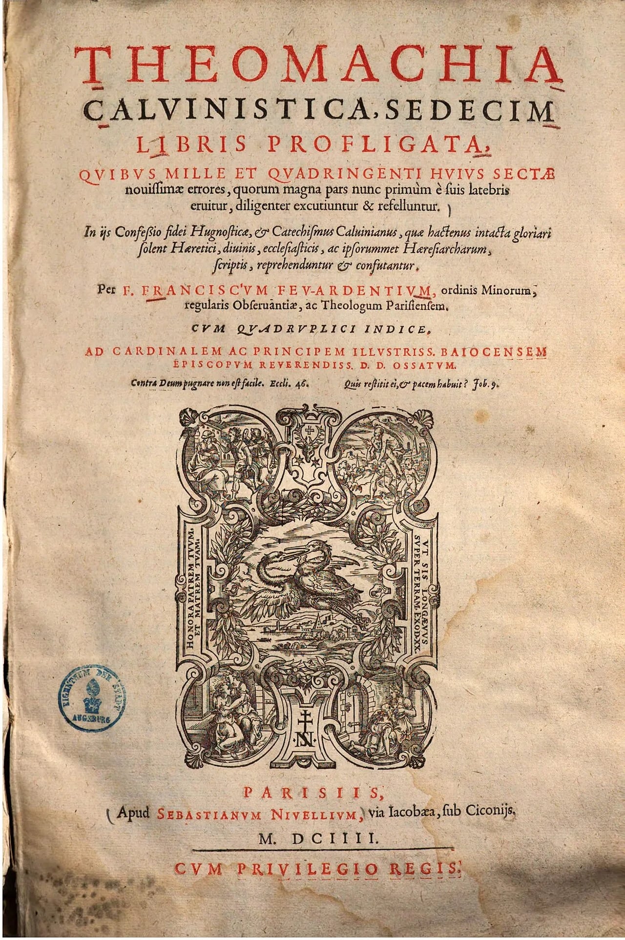 Portrait of François Feuardent (1539–1610) – memorial page