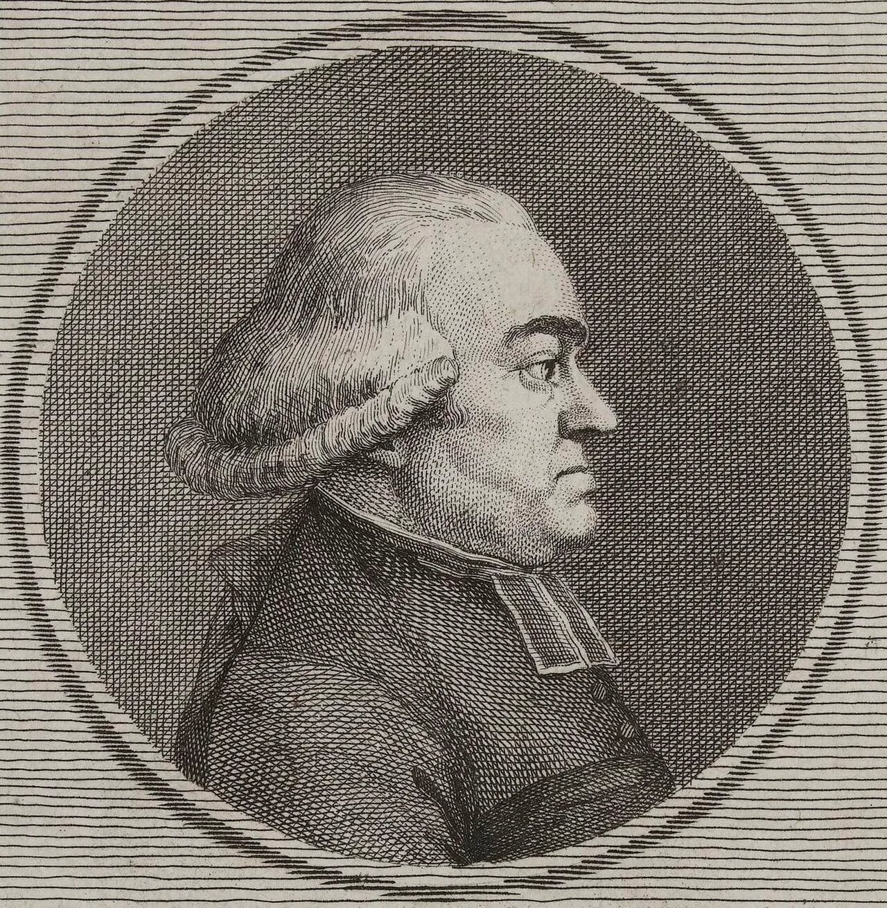 Porträt von François Goubert (1735–1815) – Gedenkseite