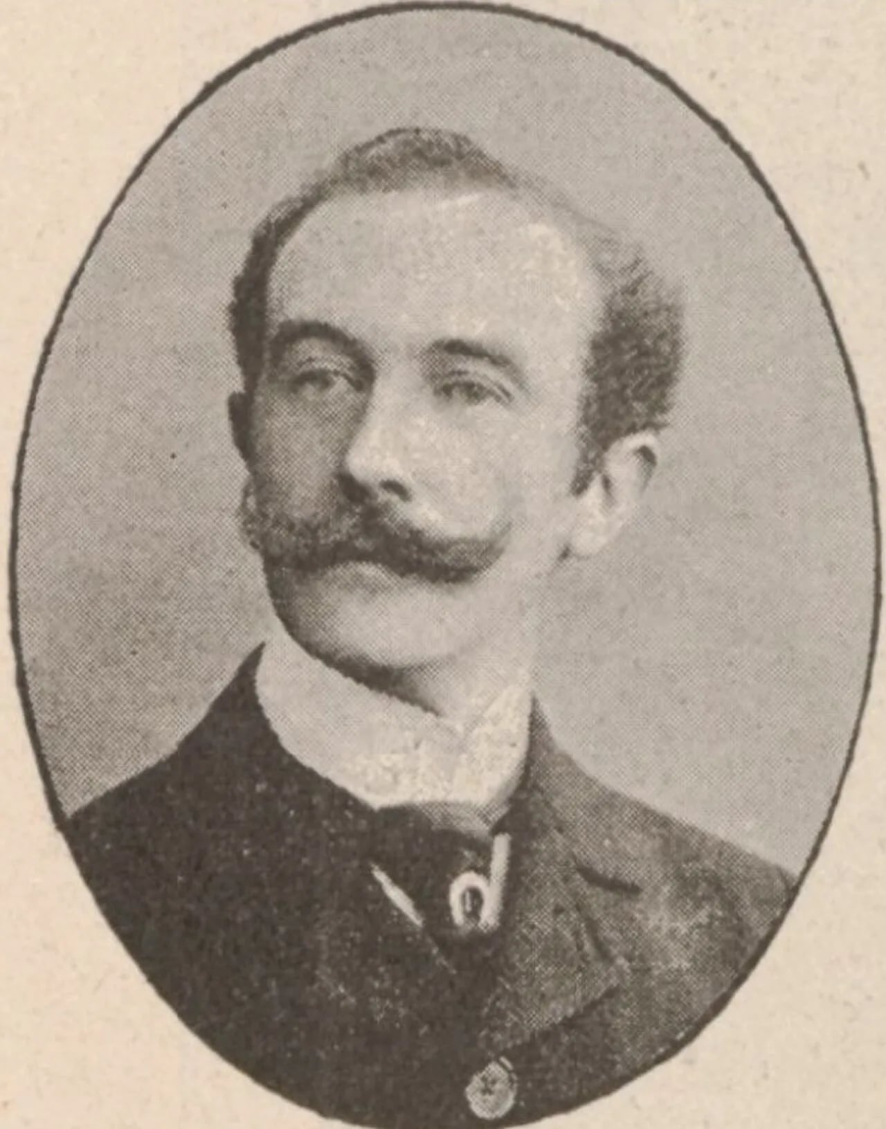 Porträt von François Harouard de Suarez d'Aulan (1864–1910) – Gedenkseite