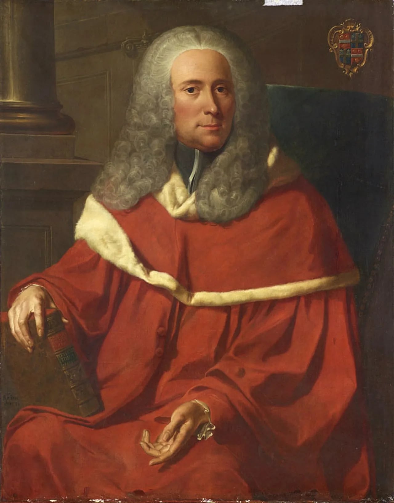 Portrait of François Ignace Dunod de Charnage (1679–1752) – memorial page