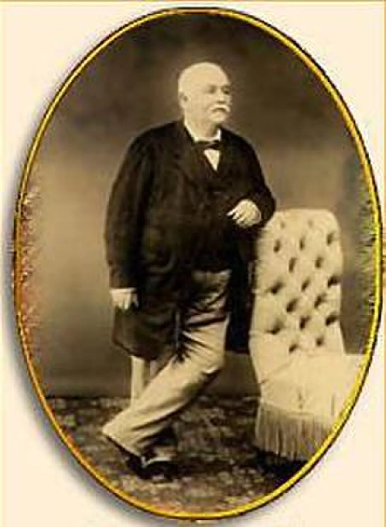 Portrait of François Jean Clary (1814–1889) – memorial page