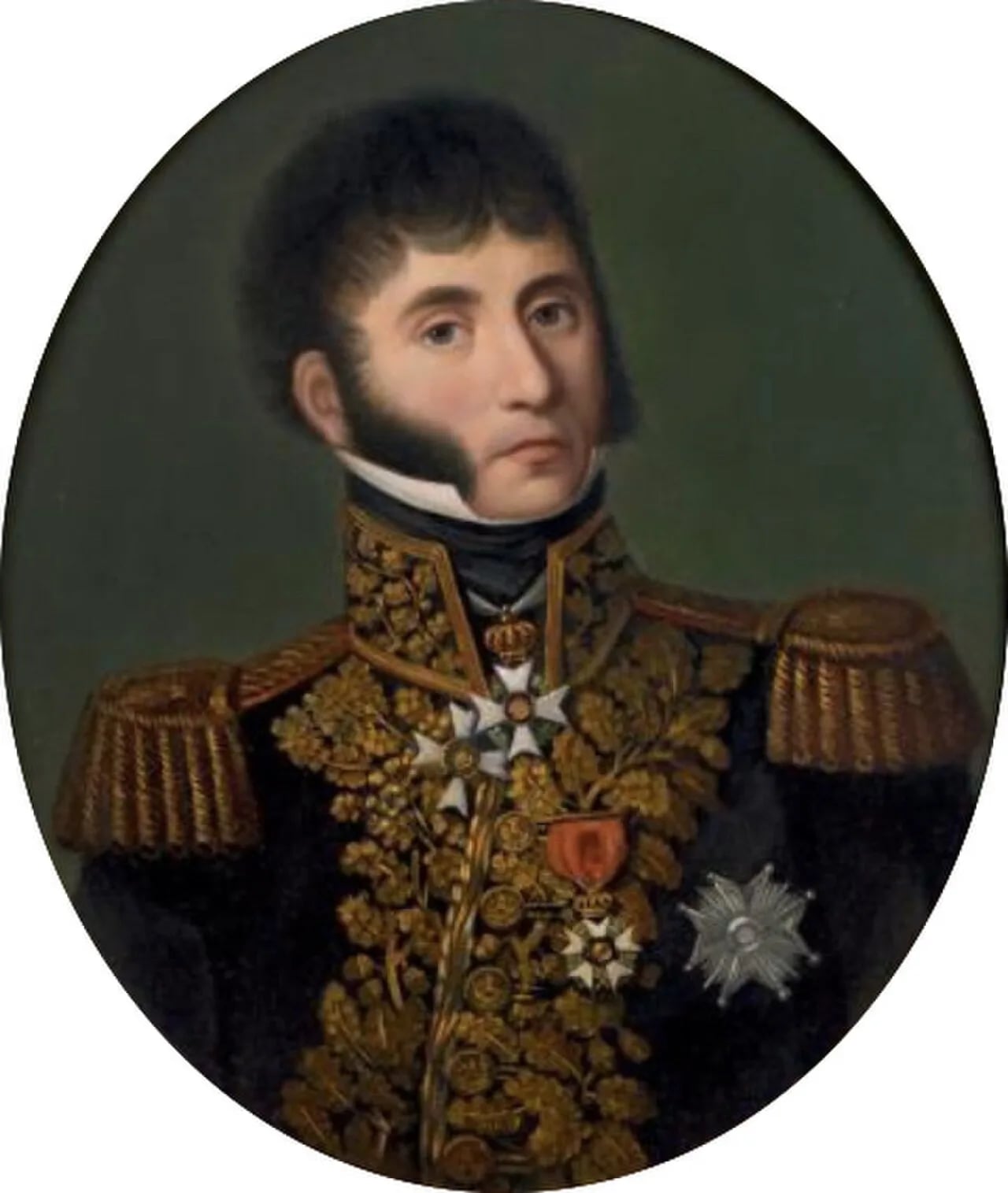 Porträt von François Joseph Fidèle Gressot (1770–1848) – Gedenkseite