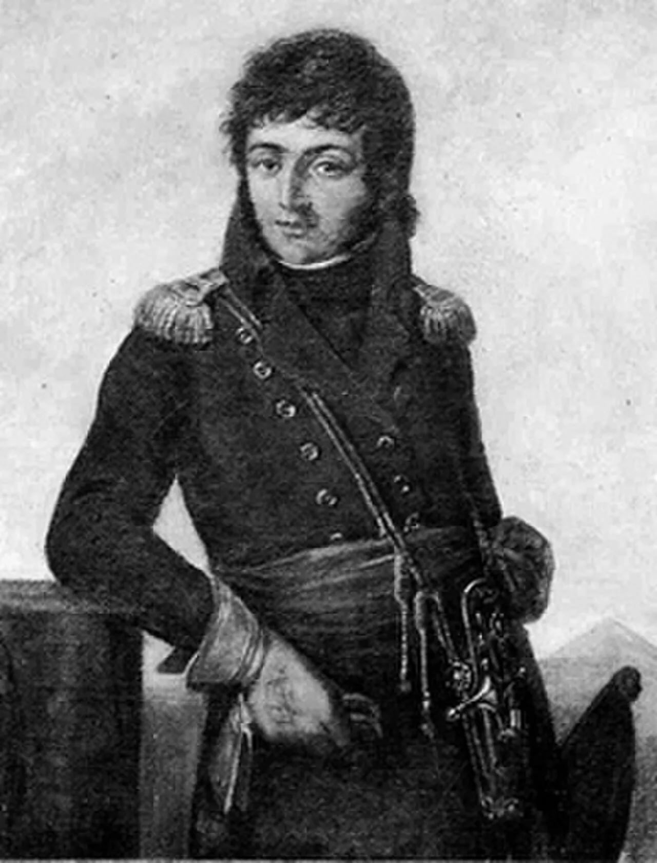 Portrait of François Lanusse (1772–1801) – memorial page