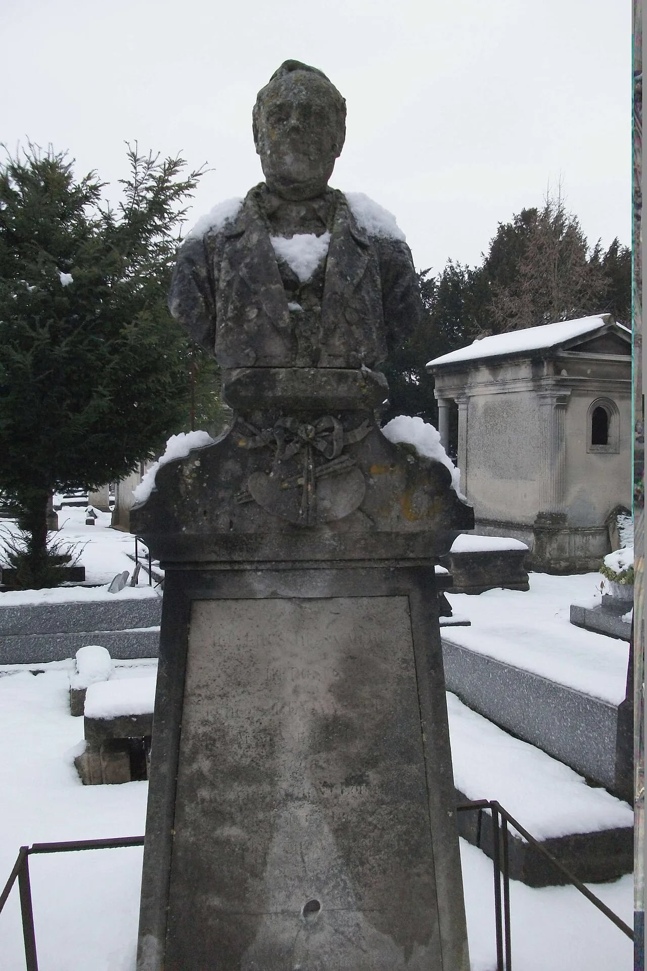 Portrait of François Levavasseur (1808–1867) – memorial page