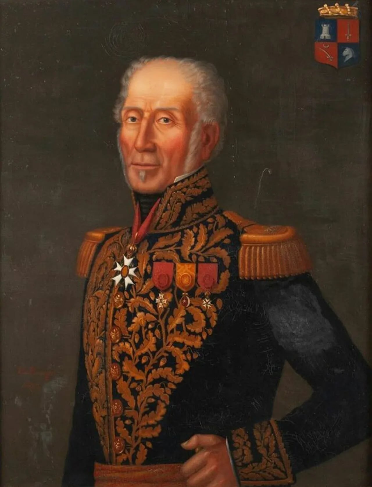 Portrait of François Martin Valentin Simmer (1776–1847) – memorial page
