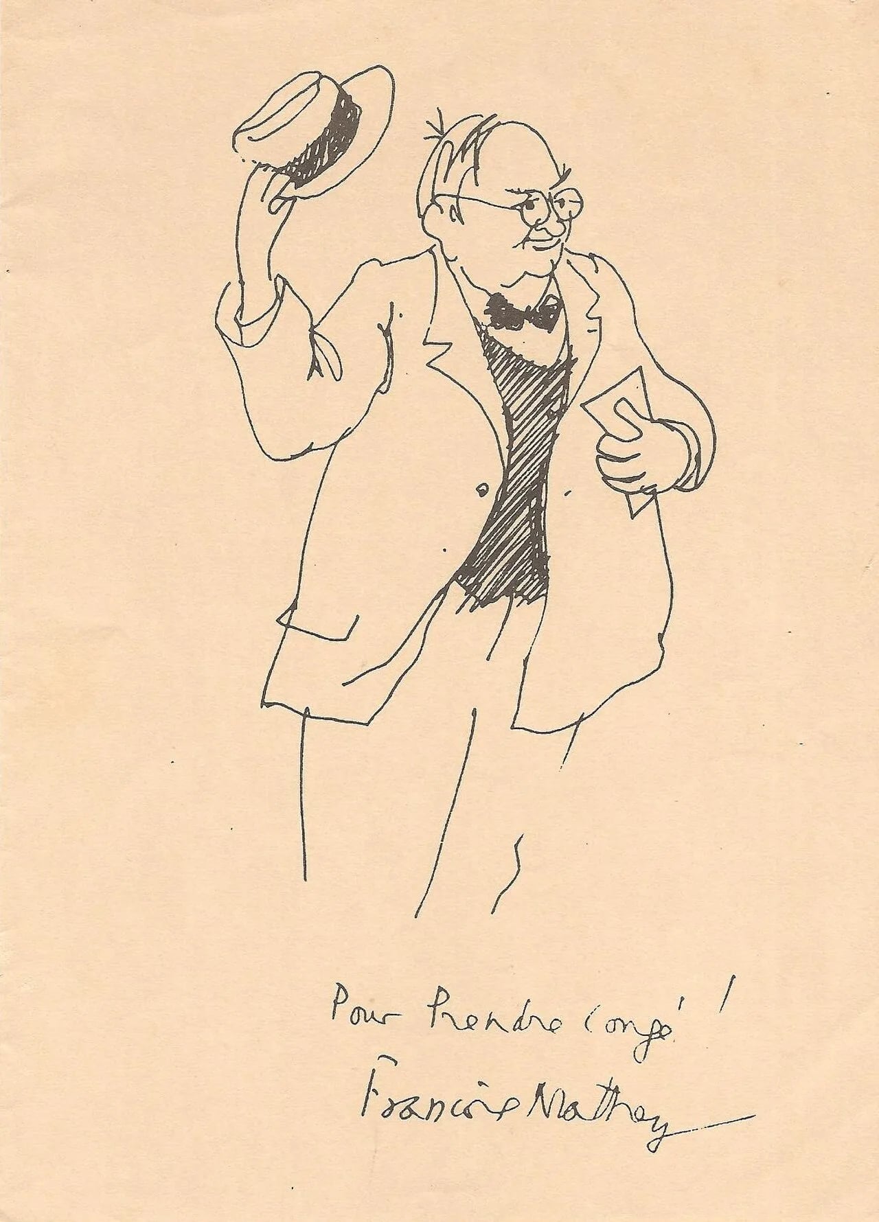 Porträt von François Mathey (1917–1993) – Gedenkseite