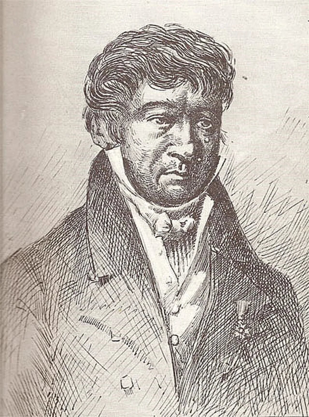 Porträt von François Populle (1777–1846) – Gedenkseite