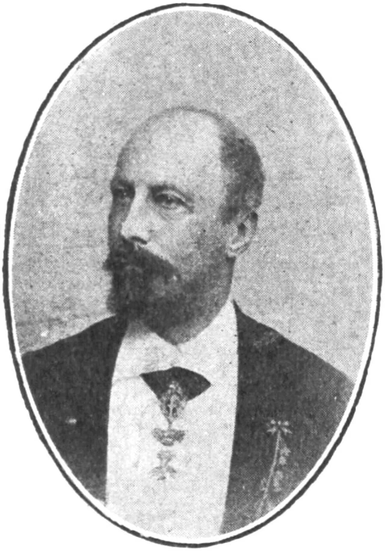 Portrait of Charles Humbert René La Tour du Pin Chambly de la Charce (1834–1924) – memorial page