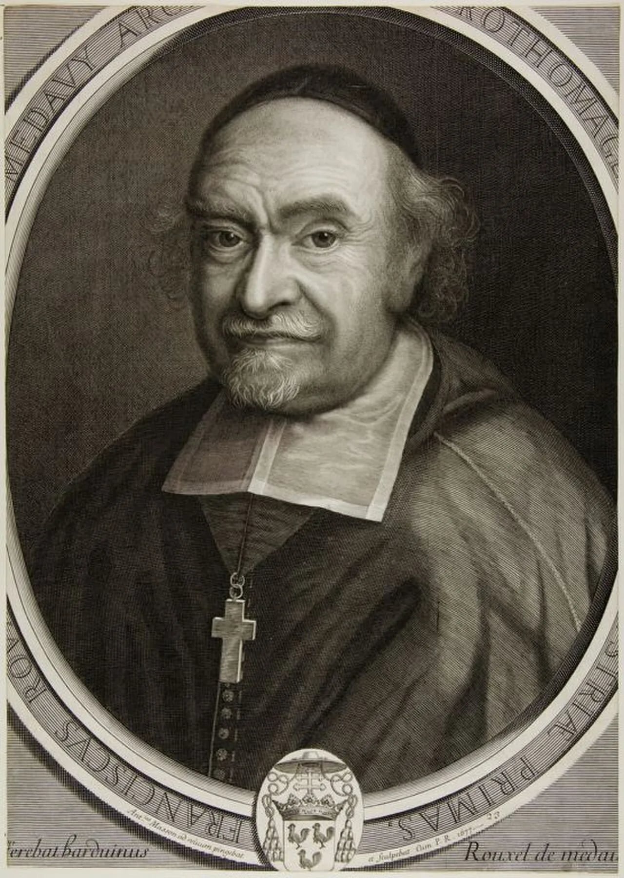 Portrait of François Rouxel de Médavy (1604–1691) – memorial page