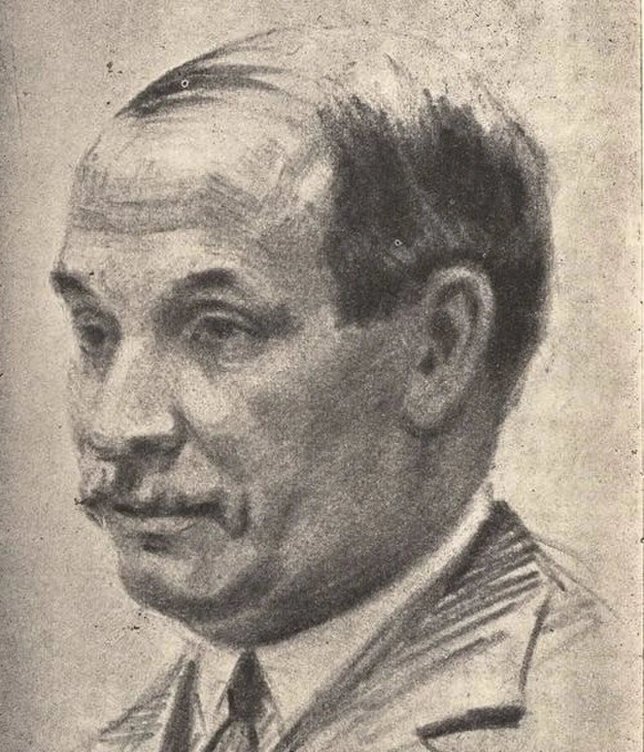 Portrait of François Simiand (1873–1935) – memorial page