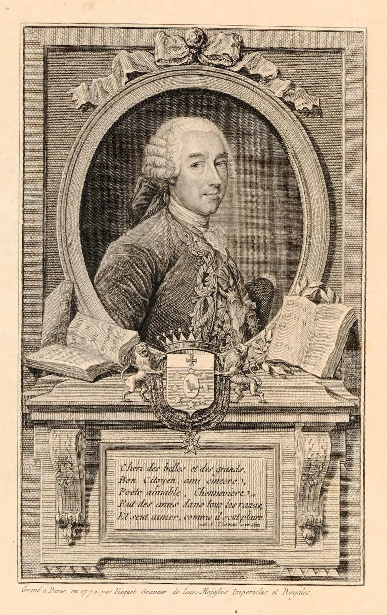 Portrait of François de Chennevières (1699–1779) – memorial page
