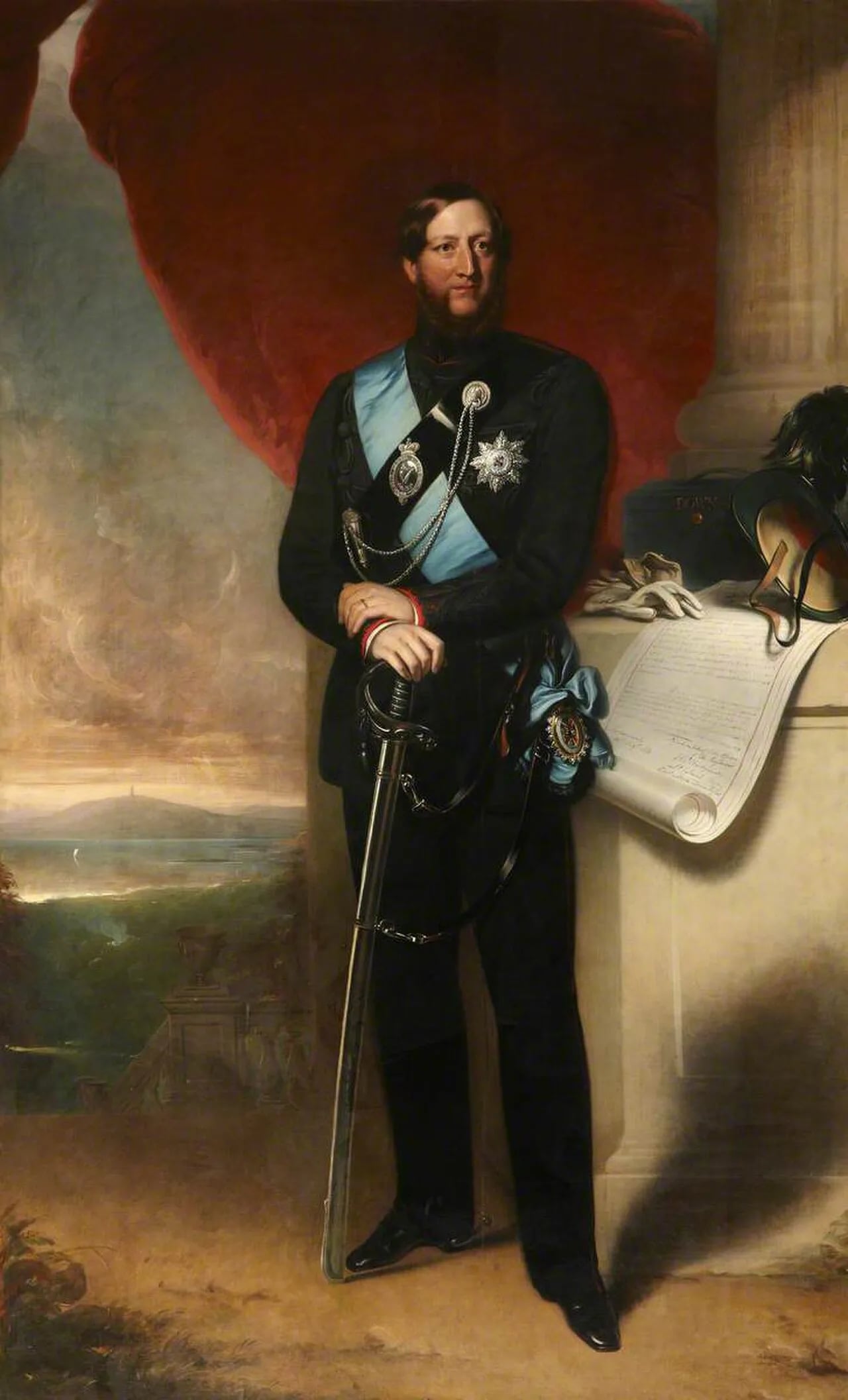 Portrait of Frederick Stewart, 4th Marquess of Londonderry (1805–1872) – memorial page