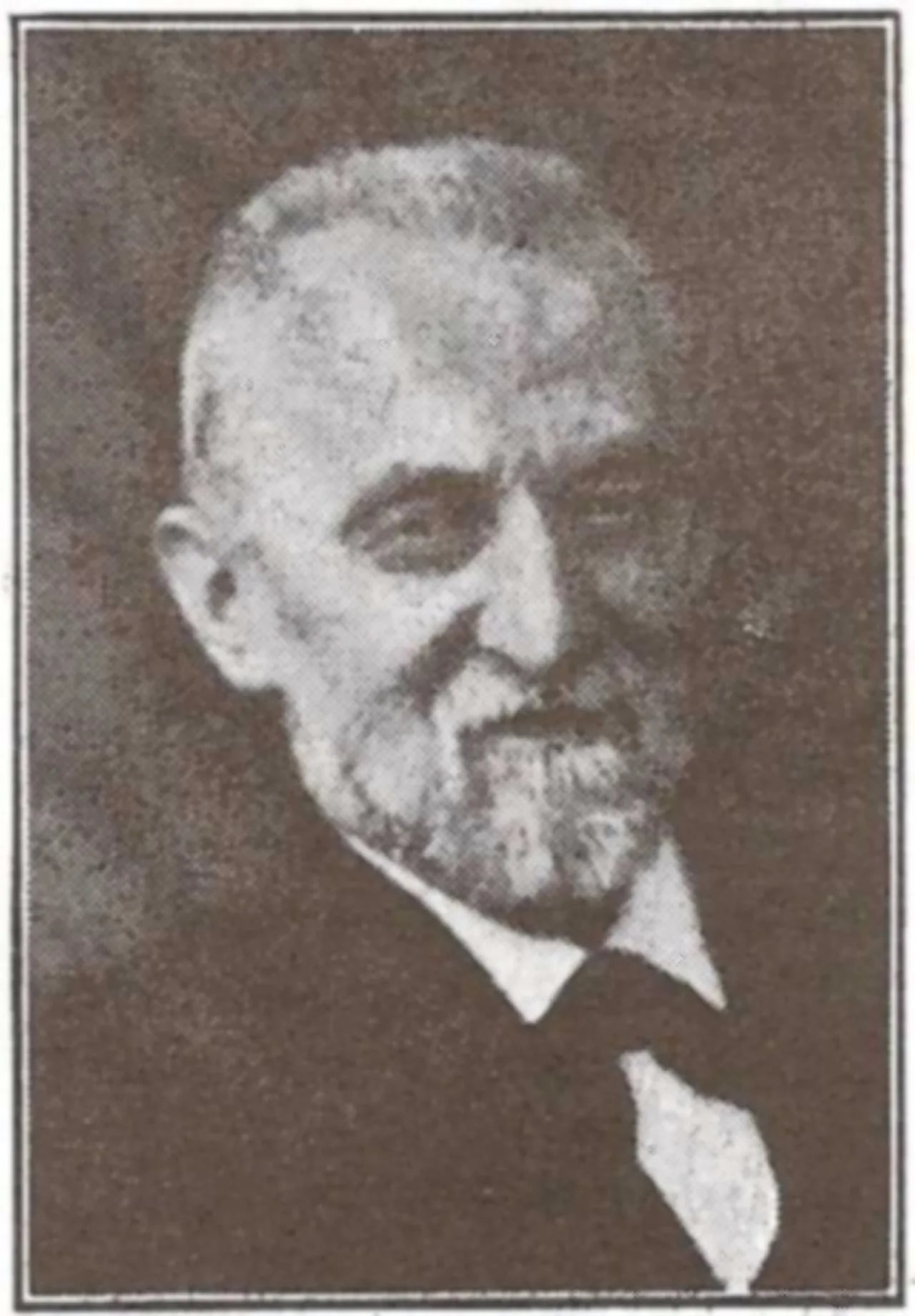 Portrait of Hans Jacob Hansen (1855–1936) – memorial page