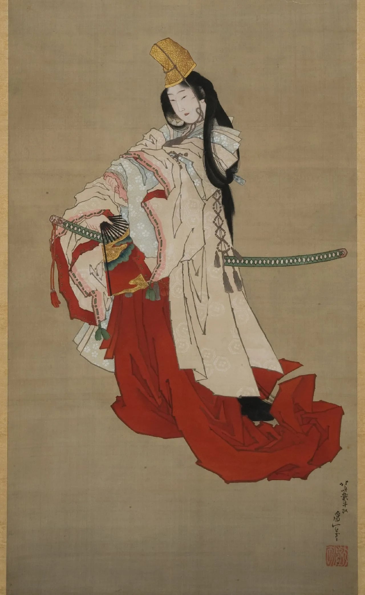 Portrait of Shizuka Gozen (1165–1211) – memorial page
