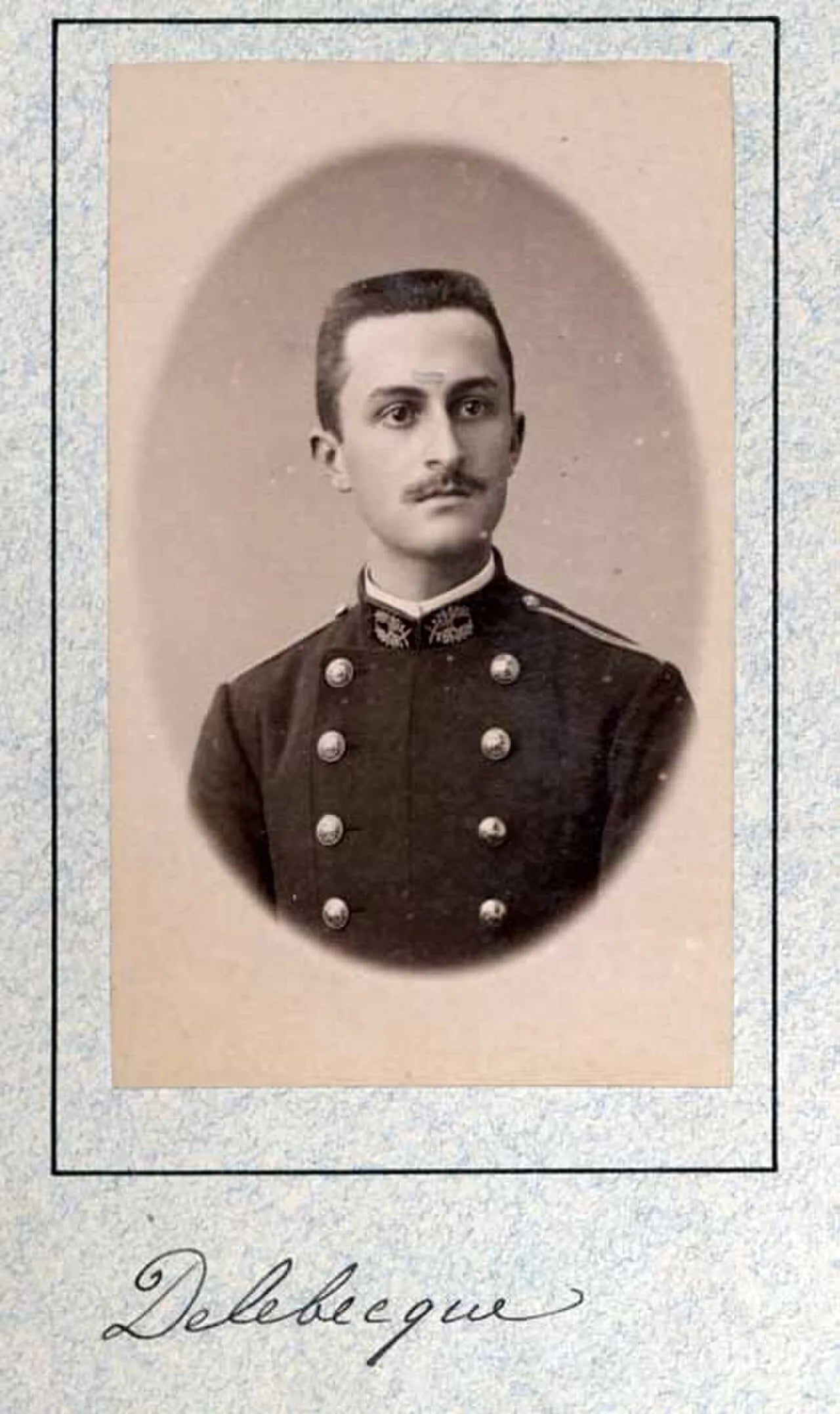Portrait of Frédéric Delebecque (1870–1940) – memorial page