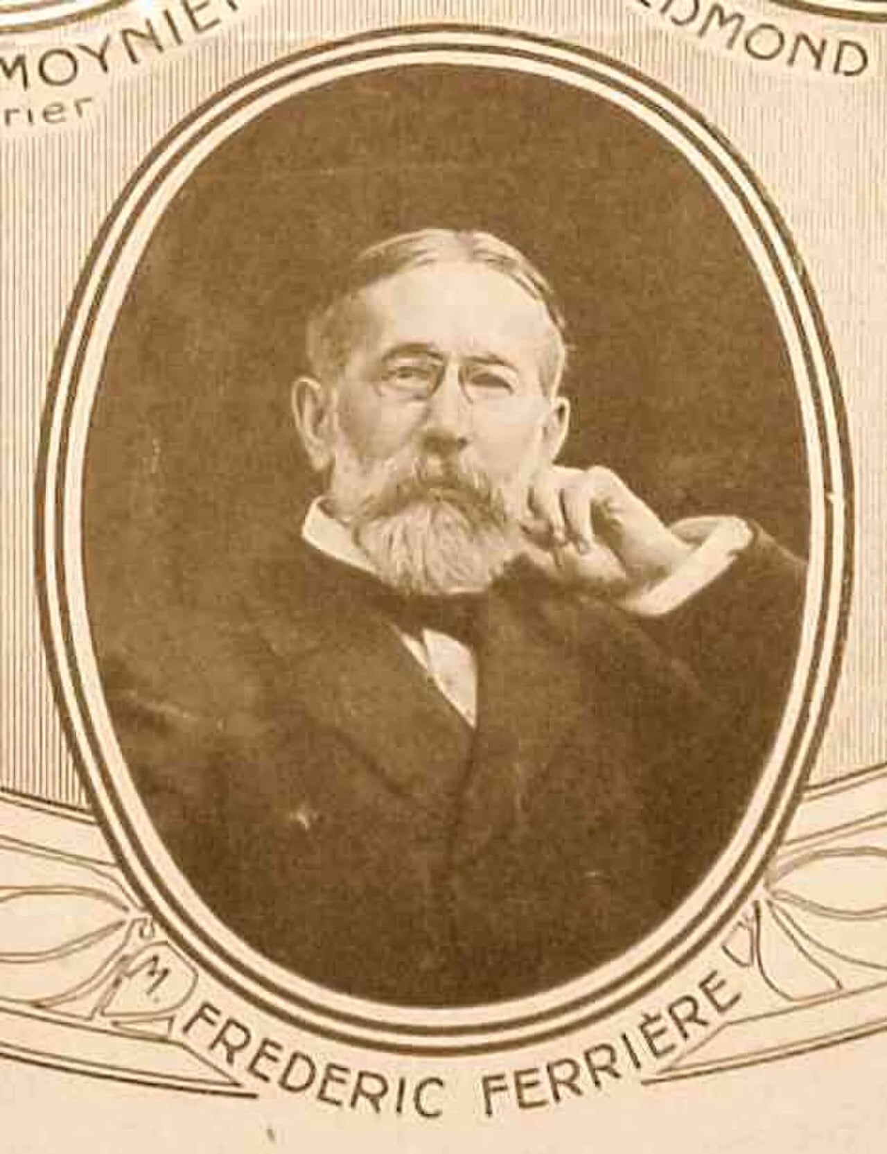 Porträt von Frédéric Ferrière (1848–1924) – Gedenkseite