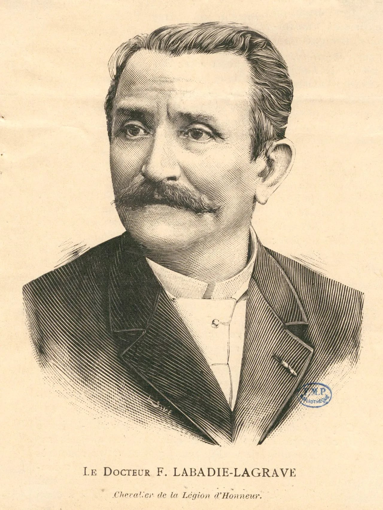 Portrait of Frédéric Labadie-Lagrave (1844–1917) – memorial page