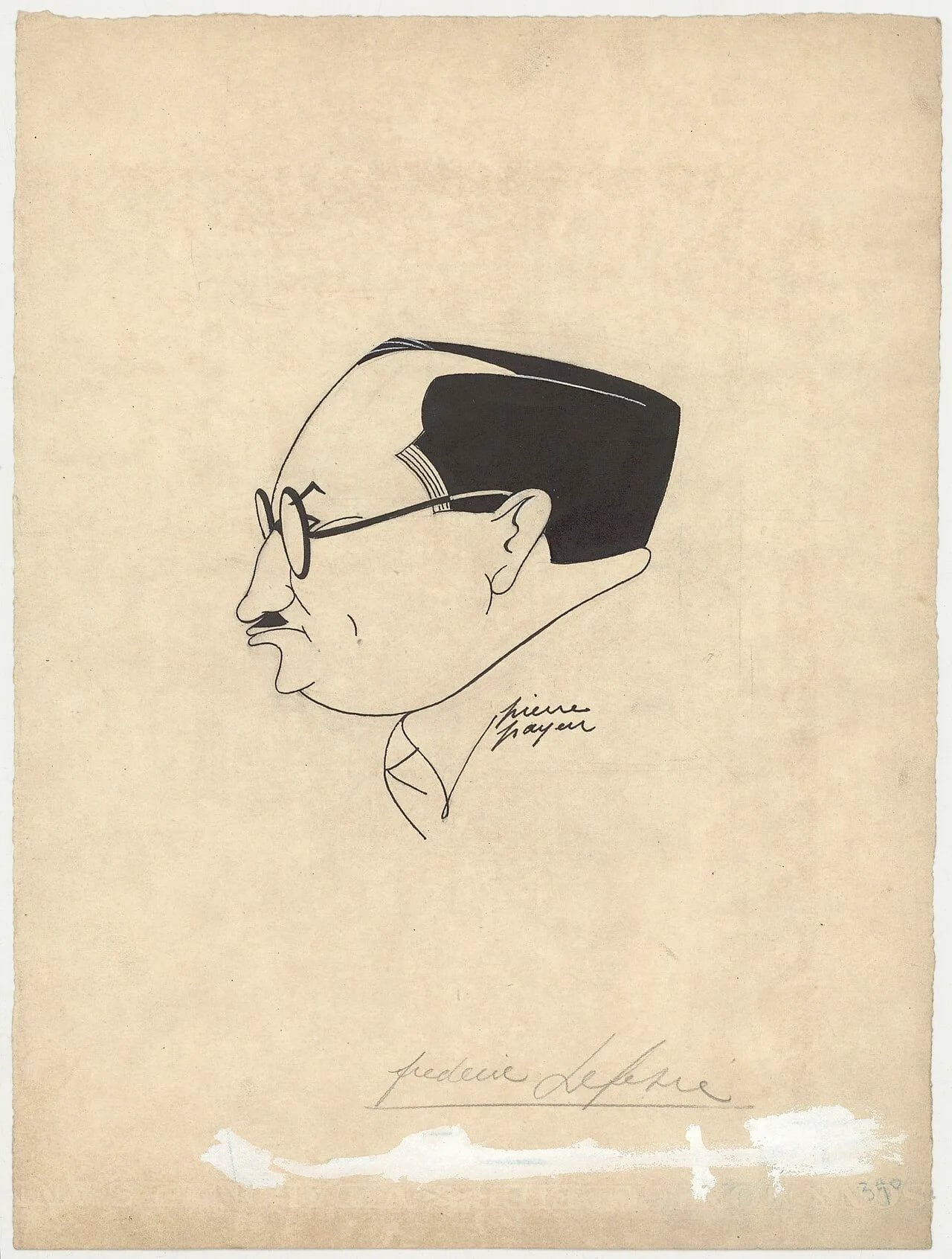 Porträt von Frédéric Lefèvre (1889–1949) – Gedenkseite