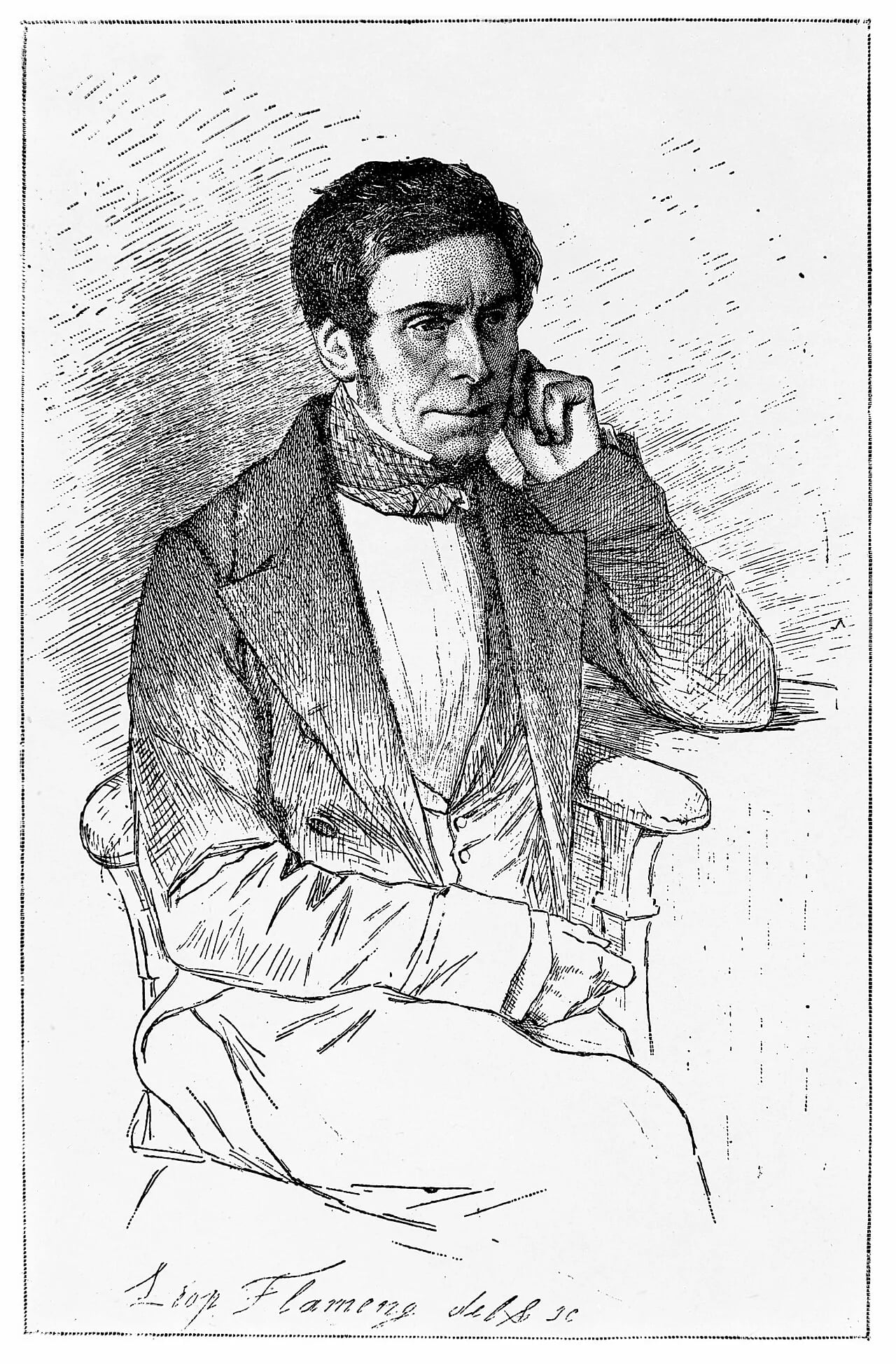 Porträt von Félix Archimède Pouchet (1800–1872) – Gedenkseite