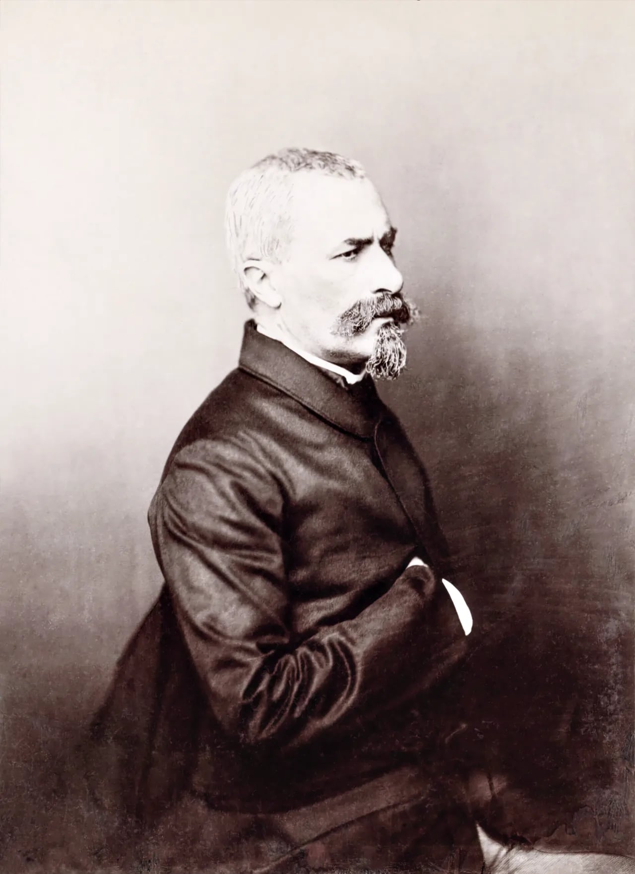 Porträt von Félicien Mallefille (1813–1868) – Gedenkseite