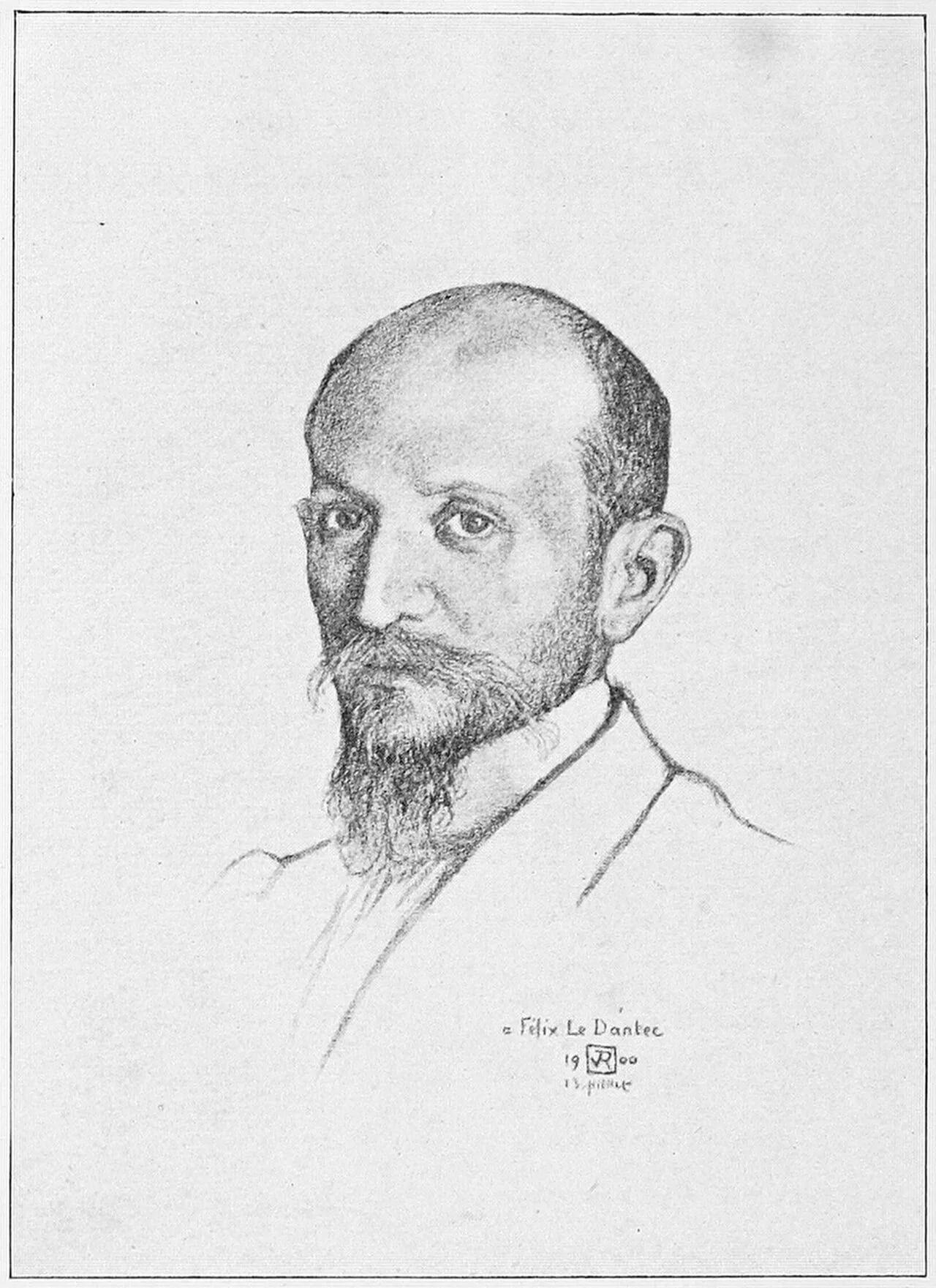 Portrait of Félix Le Dantec (1869–1917) – memorial page