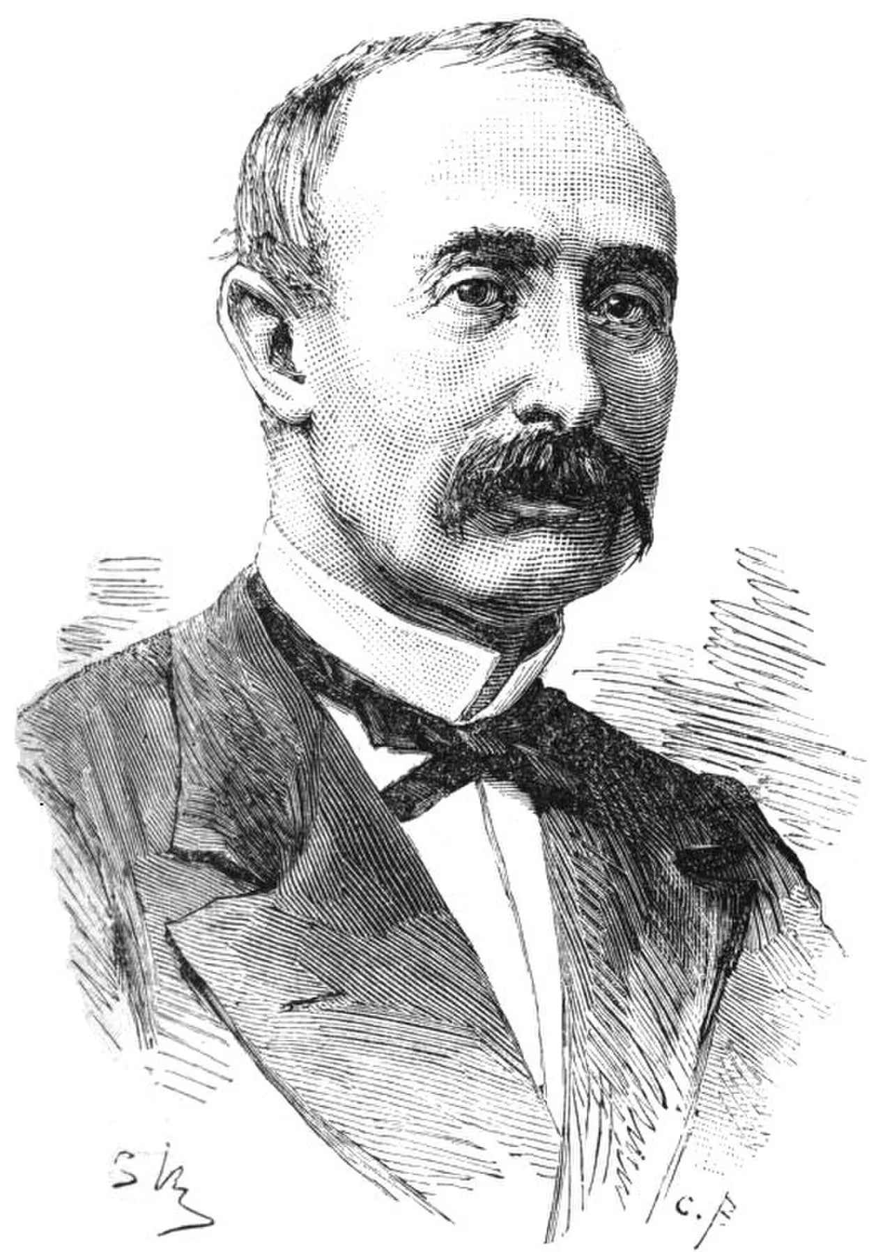 Porträt von Félix Martin-Feuillée (1830–1898) – Gedenkseite