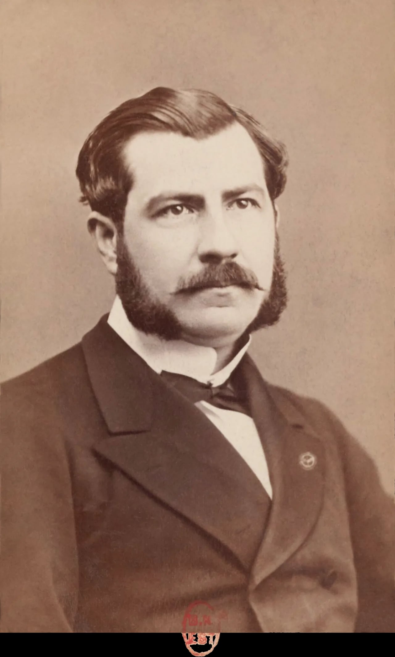 Porträt von Félix Renaud (1832–1907) – Gedenkseite