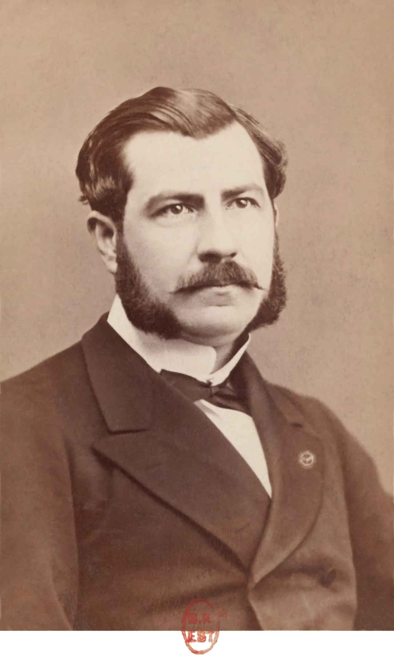 Porträt von Félix Renaud (1832–1907) – Gedenkseite