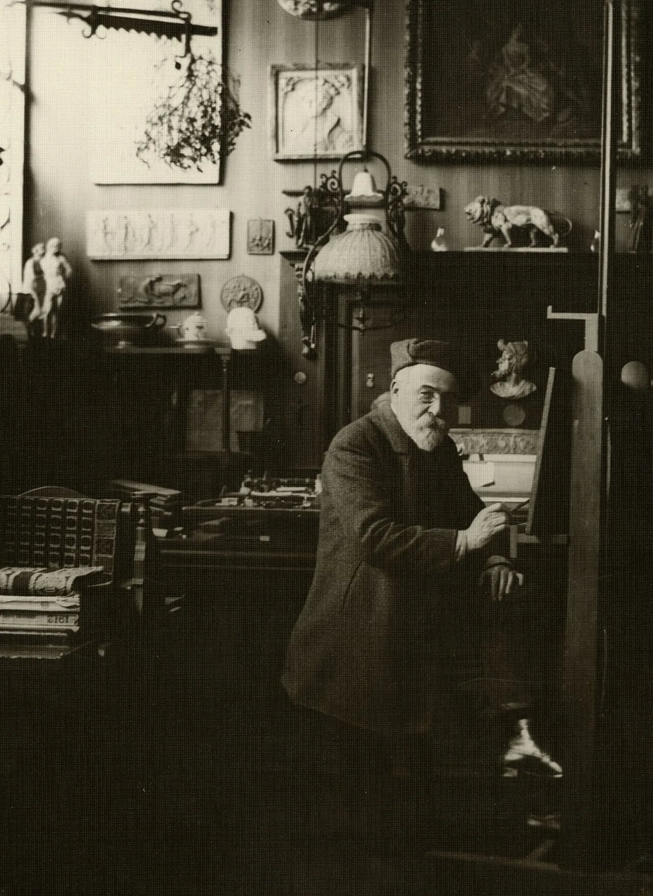 Porträt von Félix Tourdes (1855–1920) – Gedenkseite