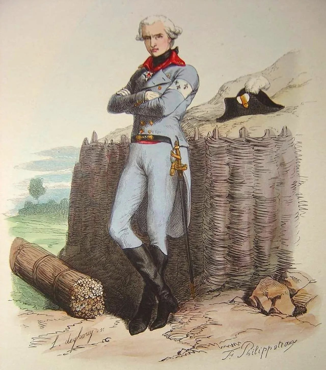 Portrait of Gabriel-Auguste de Mazancourt (1725–1809) – memorial page