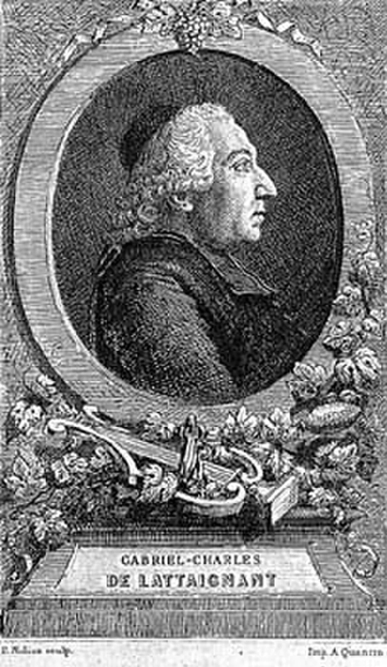 Portrait of Gabriel-Charles de Lattaignant (1697–1779) – memorial page