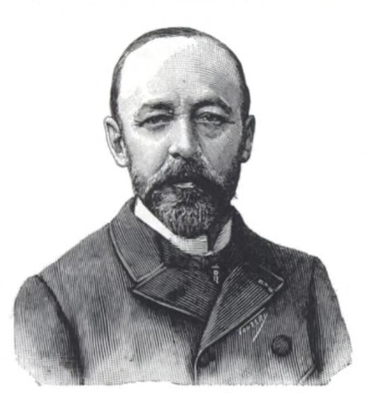 Porträt von Adrien Robinet de Cléry (1836–1914) – Gedenkseite