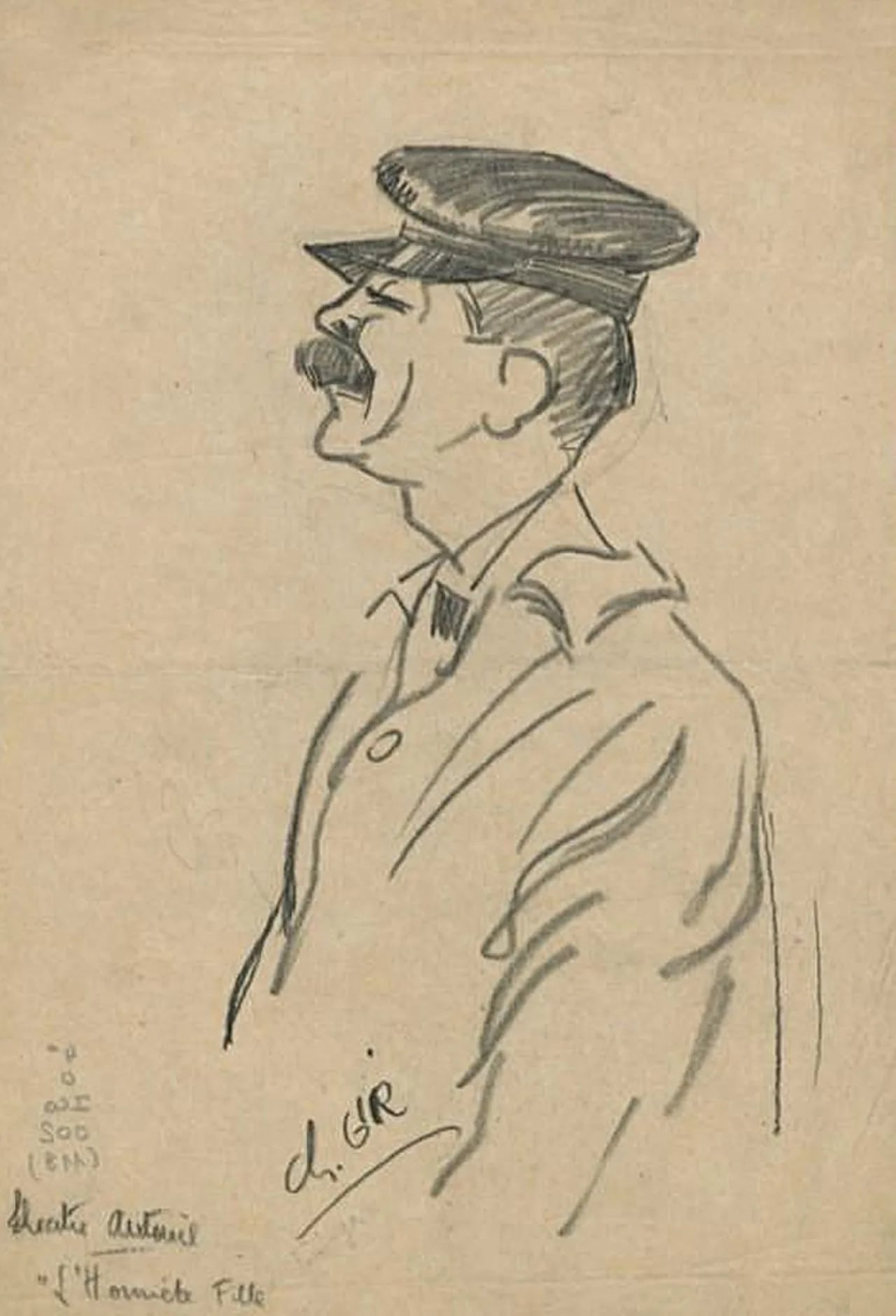 Porträt von Gabriel Nigond (1877–1937) – Gedenkseite