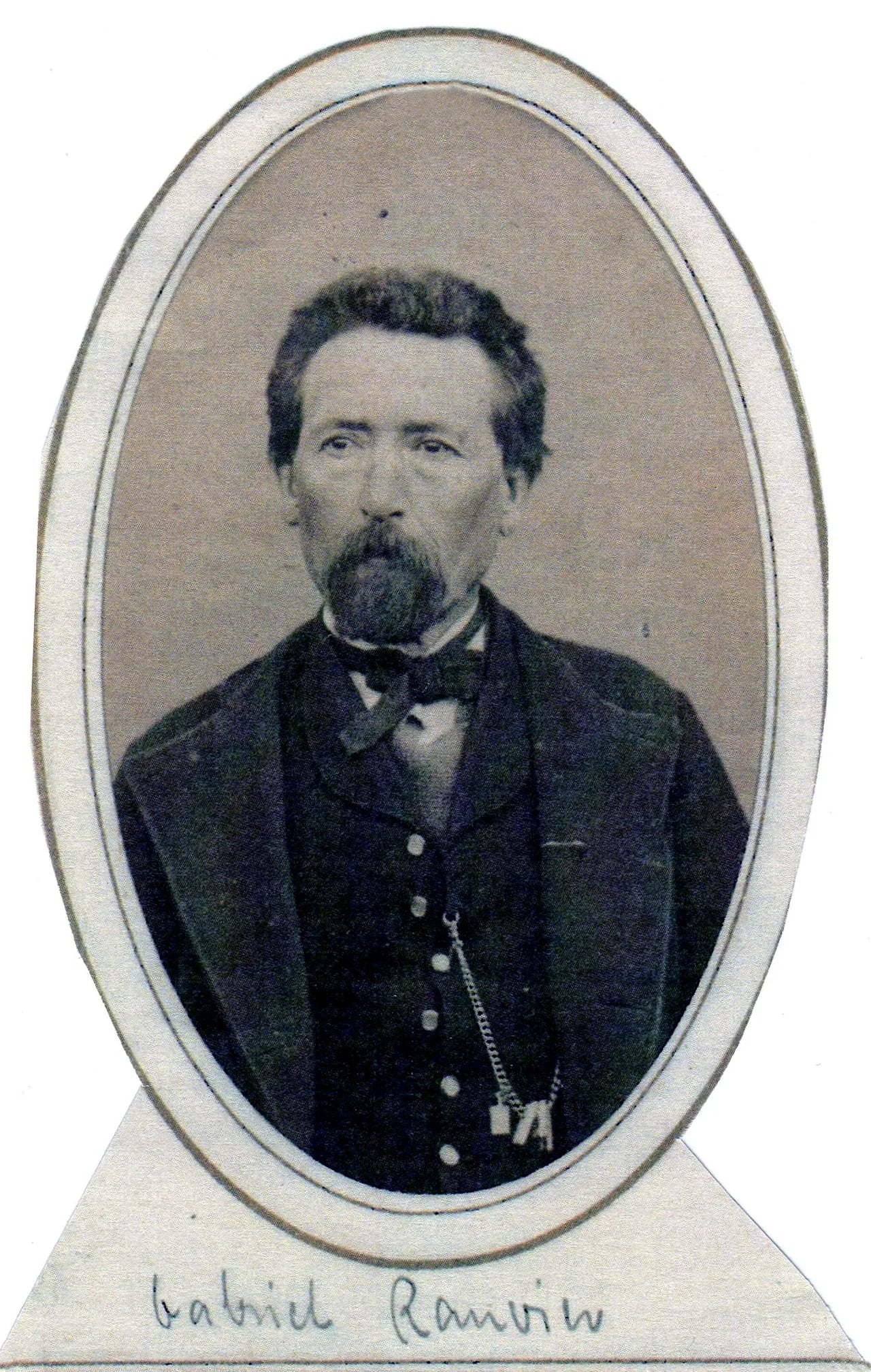 Porträt von Gabriel Ranvier (1828–1879) – Gedenkseite