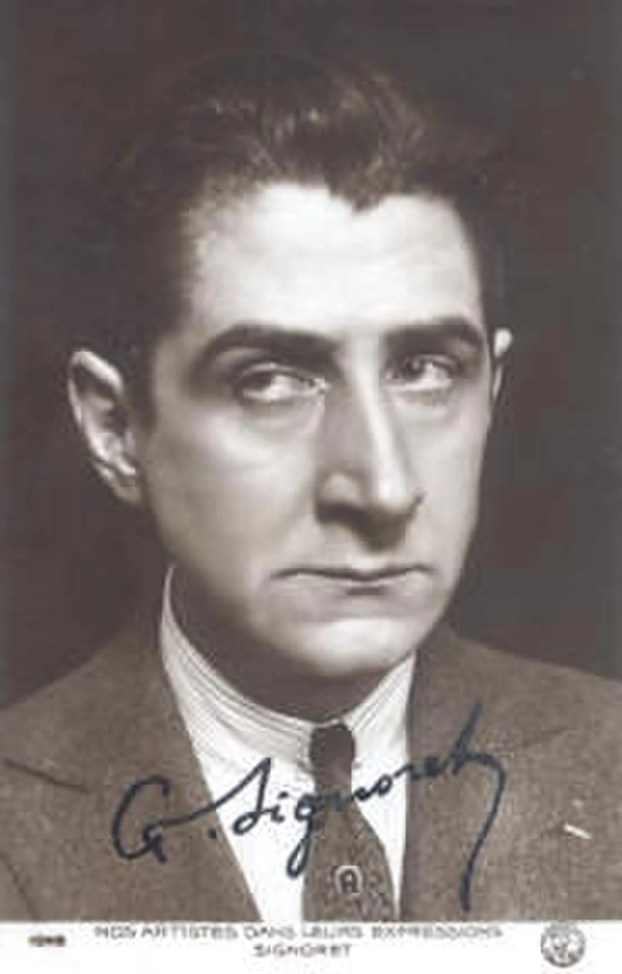 Portrait of Gabriel Signoret (1878–1937) – memorial page